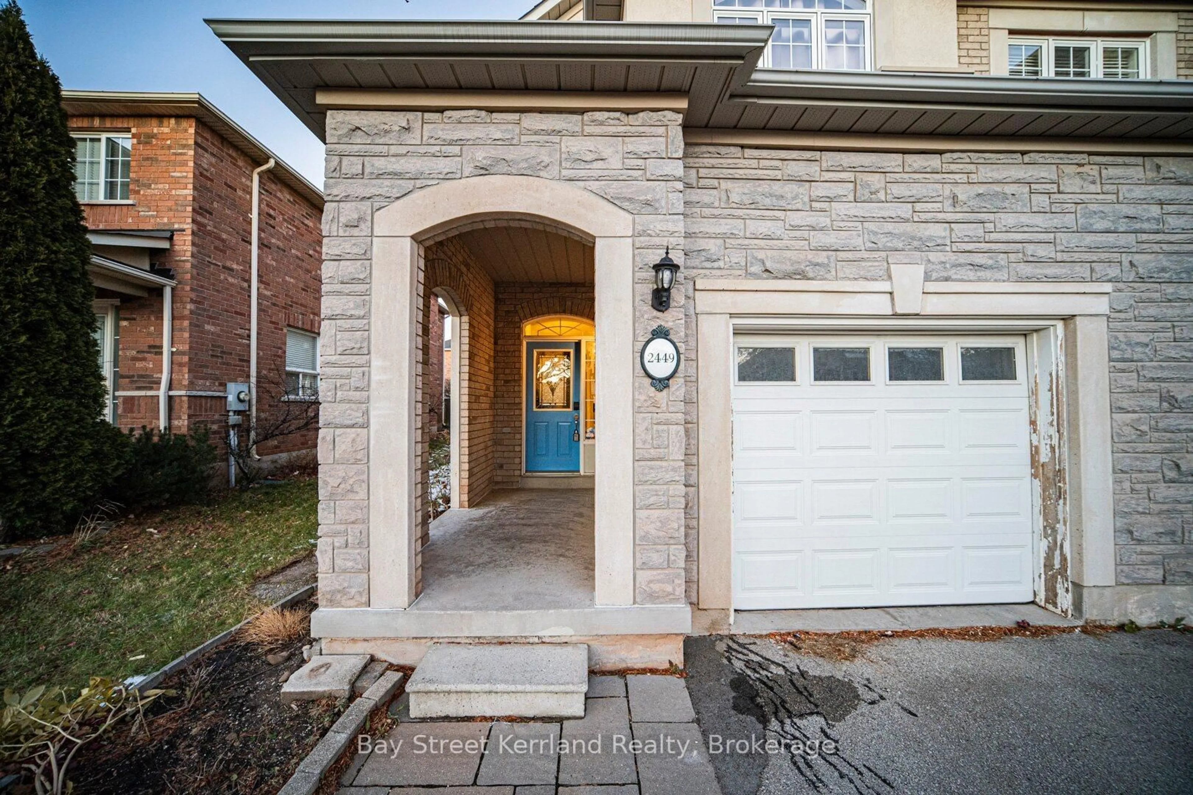 Home with brick exterior material, street for 2449 Lazio Lane, Oakville Ontario L6M 4P7
