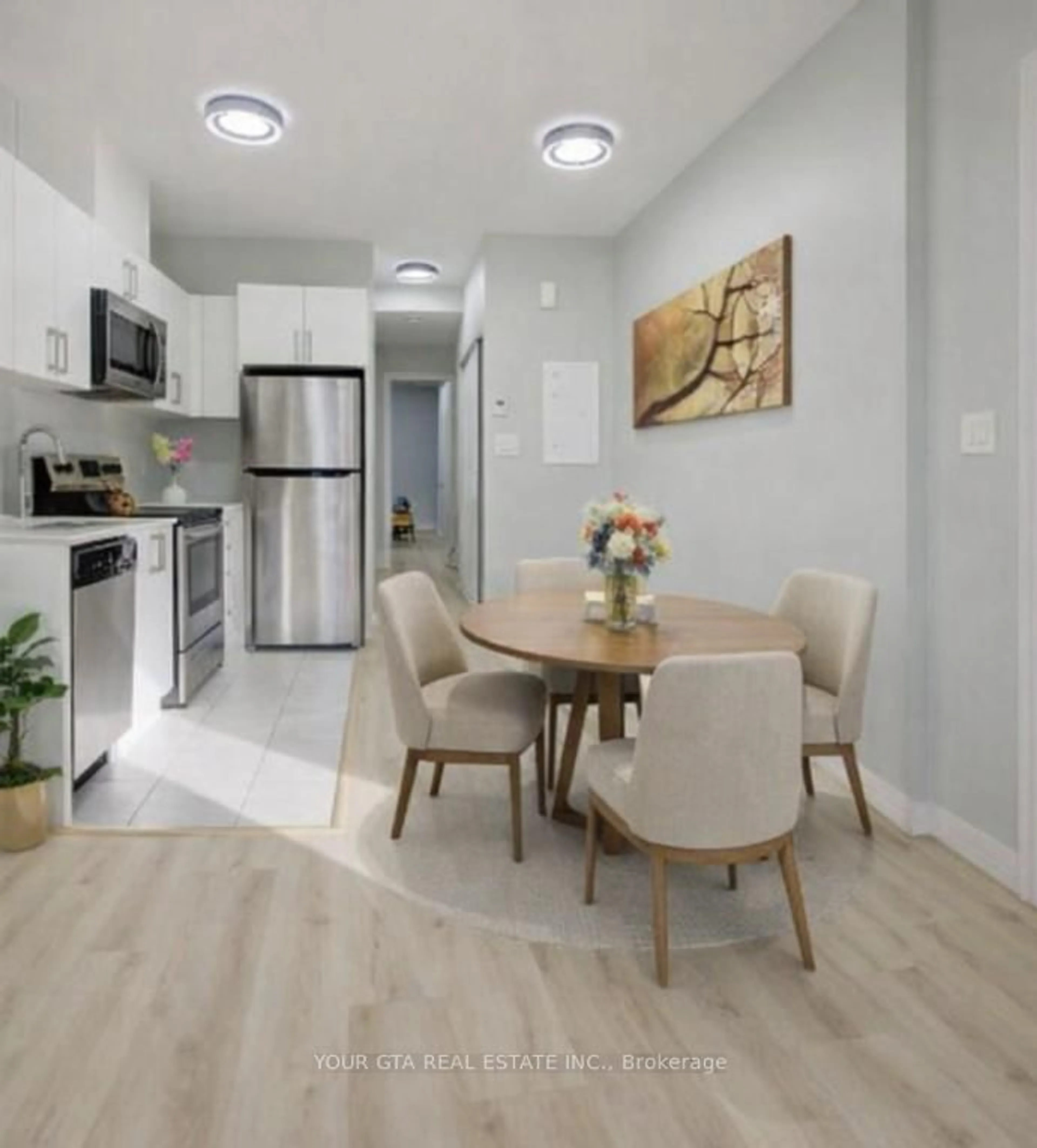 Open concept kitchen, unknown for 1165 Journeyman Lane #207, Mississauga Ontario L5J 0B6