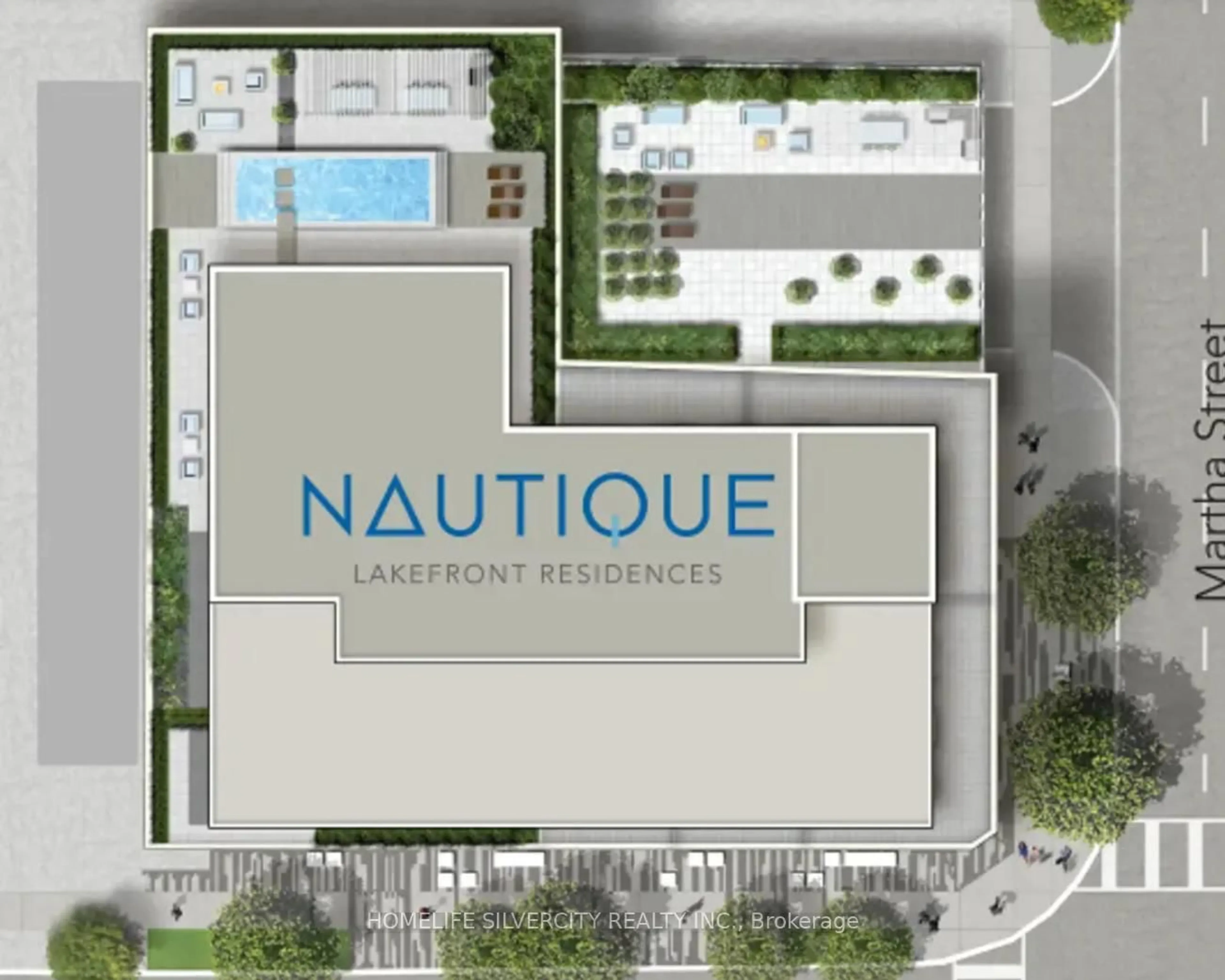 A pic from outside/outdoor area/front of a property/back of a property/a pic from drone, building for 370 MARTHA St #507, Burlington Ontario L6R 0G9