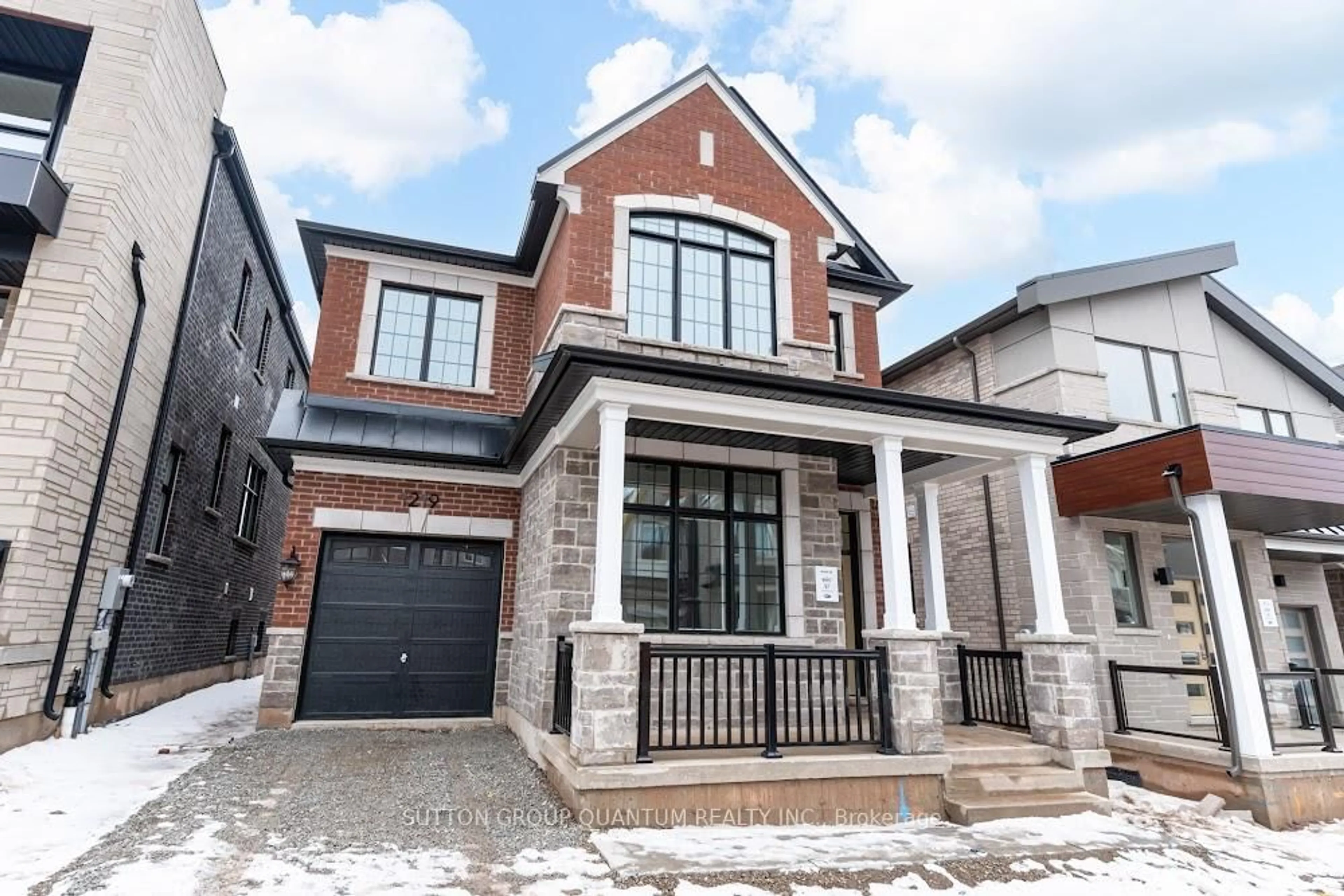 Home with brick exterior material, street for 1219 Black Bear Tr, Oakville Ontario L6H 8B1