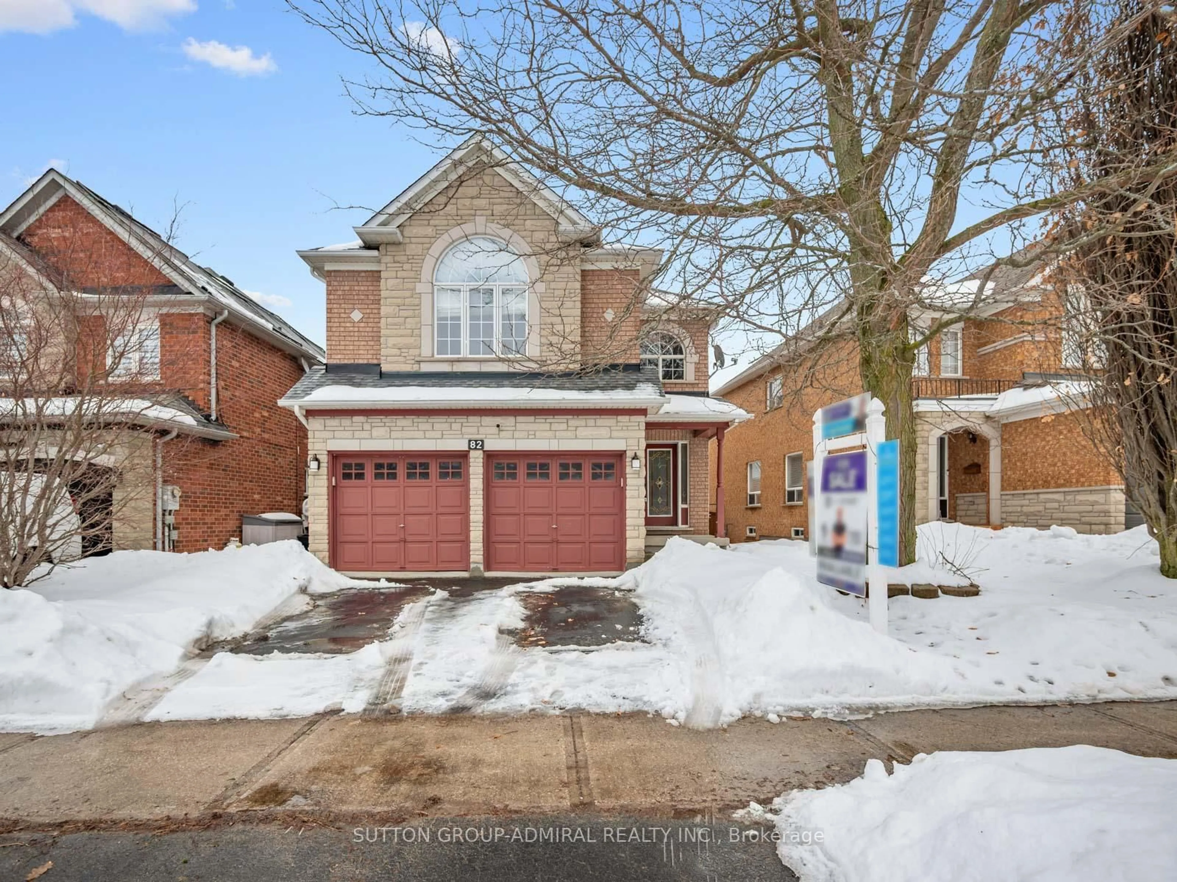 Home with brick exterior material, street for 82 Belmont Blvd, Halton Hills Ontario L7G 6E7