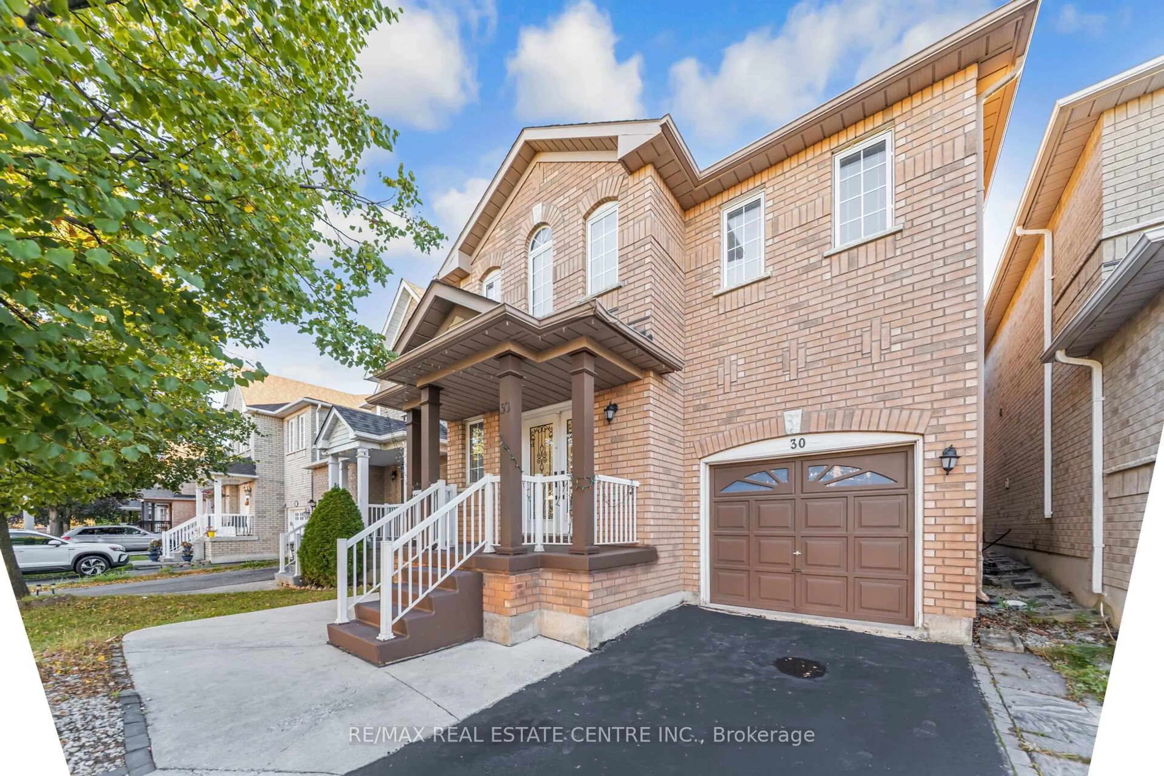 Home with brick exterior material, street for 30 Florence Dr, Brampton Ontario L7A 2M2