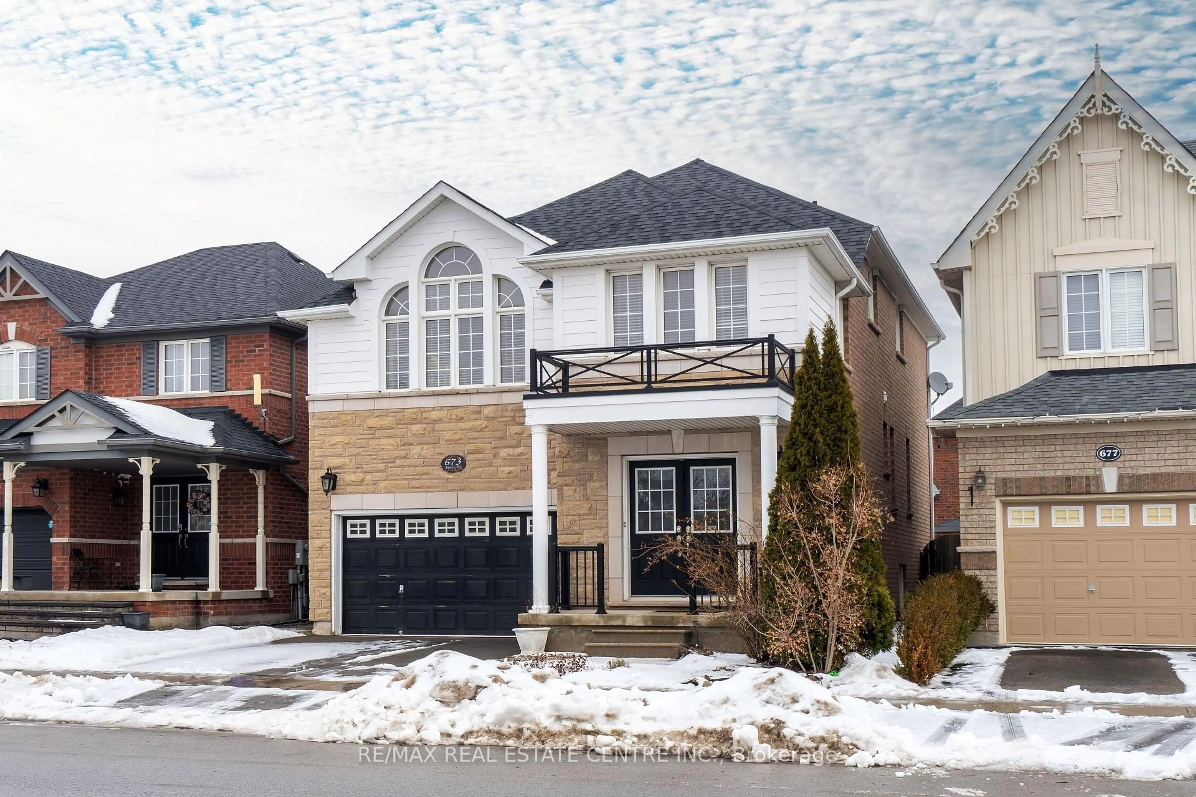 Home with brick exterior material, street for 673 Armstrong Blvd, Milton Ontario L9T 0H4