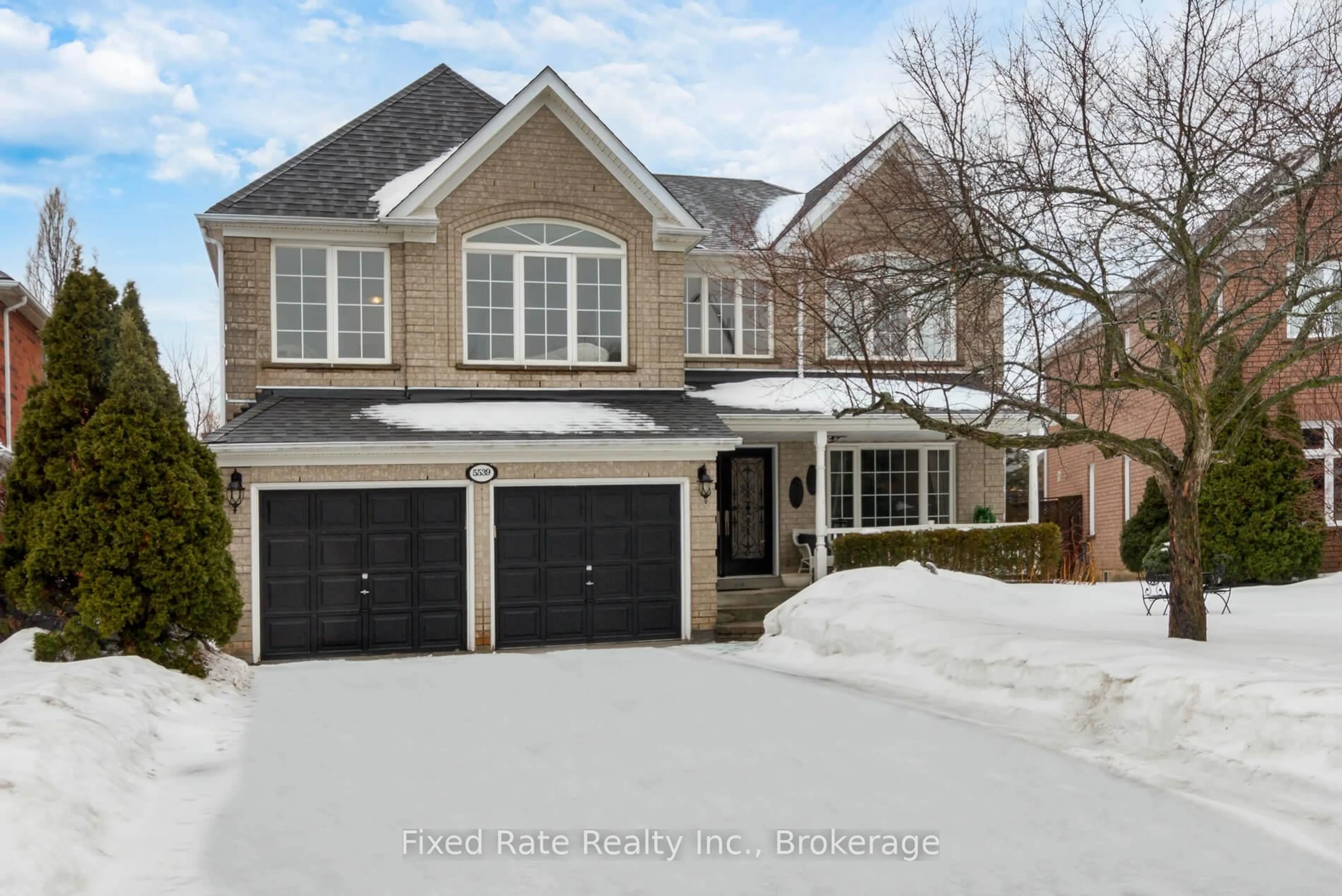 Home with brick exterior material, street for 5539 Quartermain Cres, Mississauga Ontario L5M 5V3
