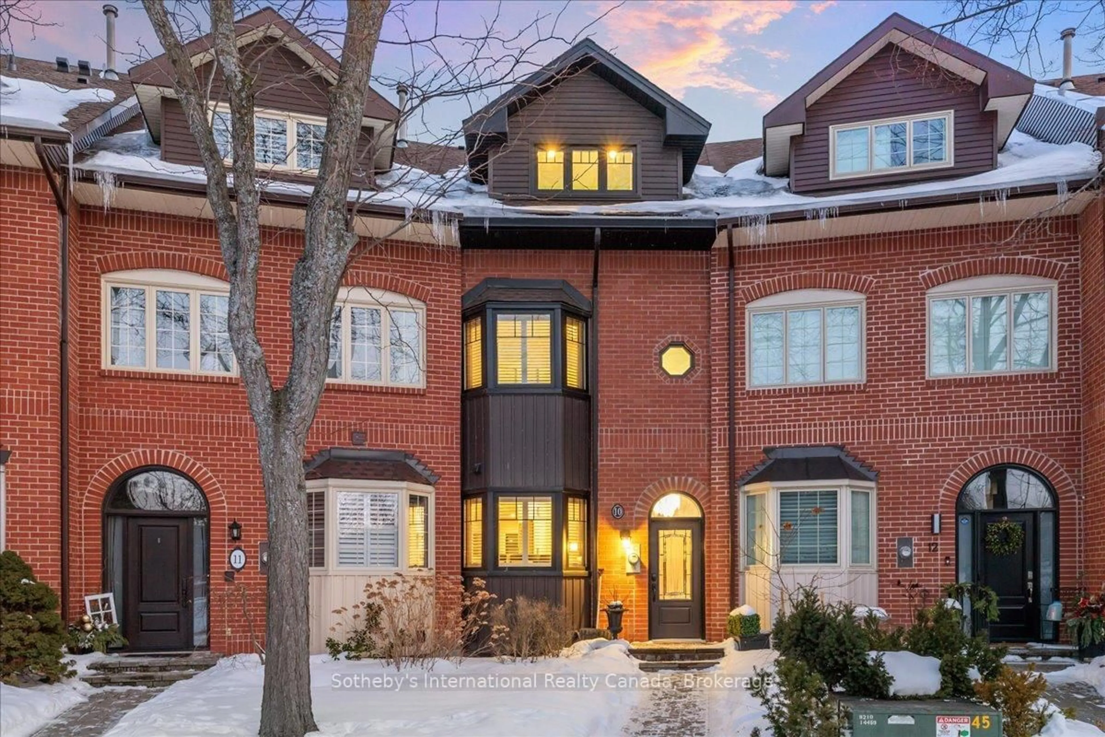 Home with brick exterior material, street for 10 Southwind Terr, Oakville Ontario L6L 6K5