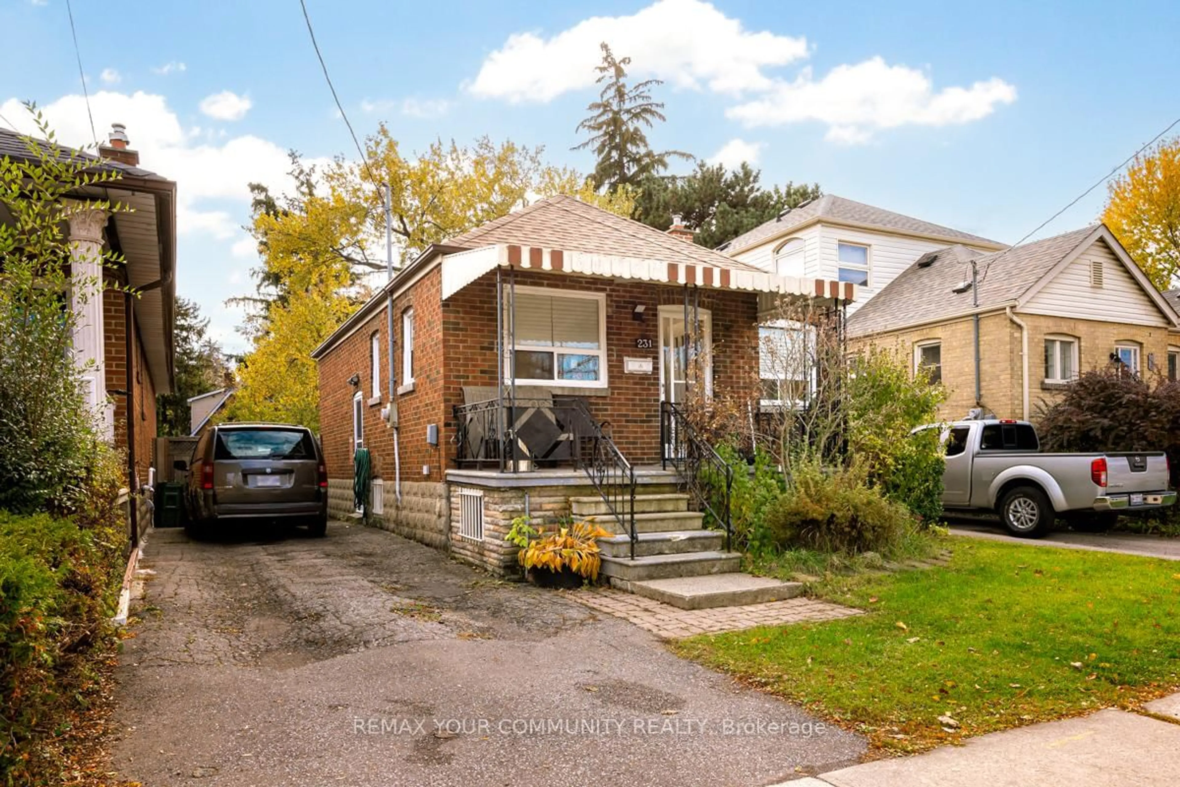 Home with brick exterior material, street for 231 Church St, Toronto Ontario M9N 1N9
