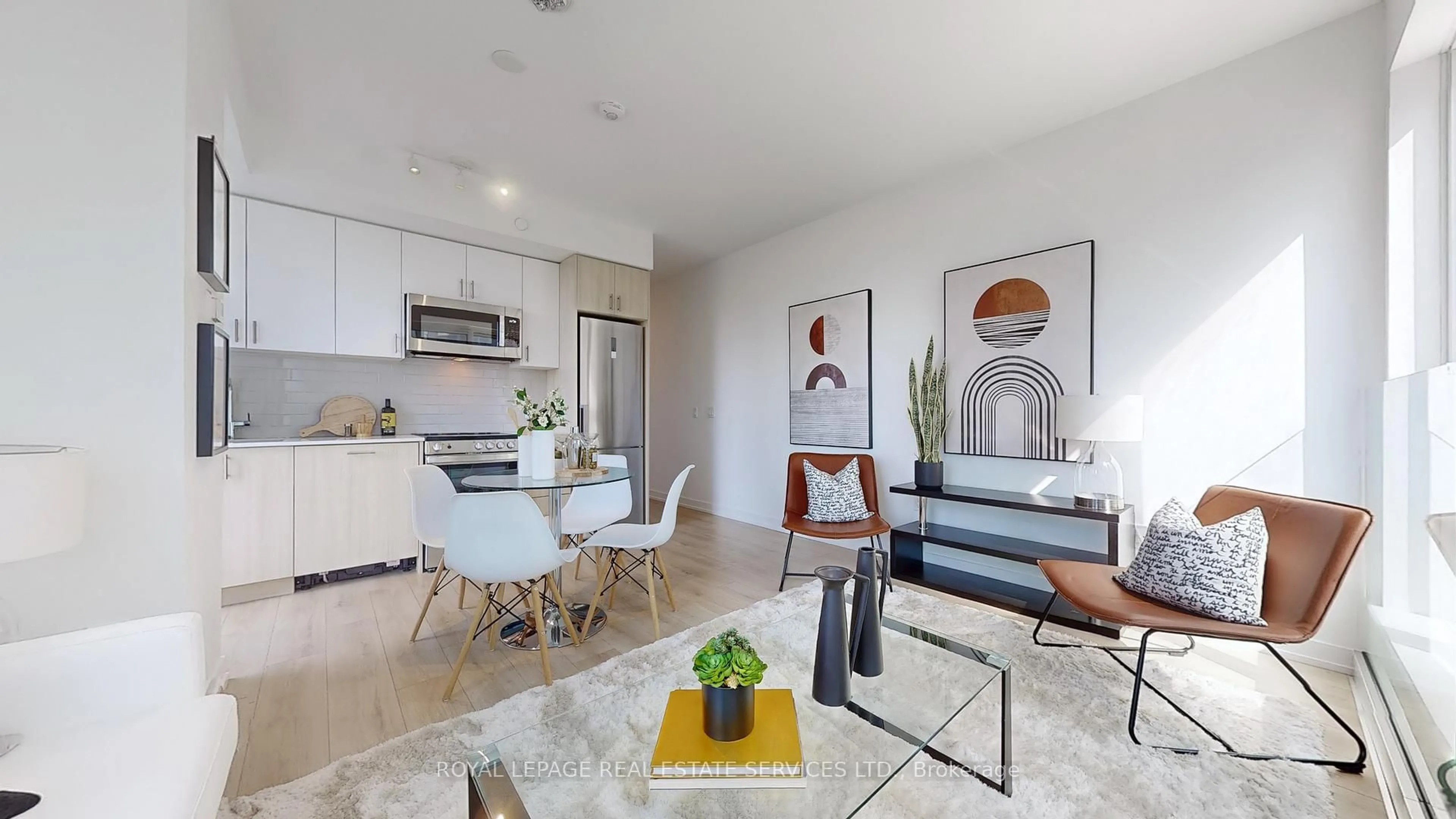 Open concept kitchen, unknown for 1195 The Queensway #213, Toronto Ontario M8Z 0H1