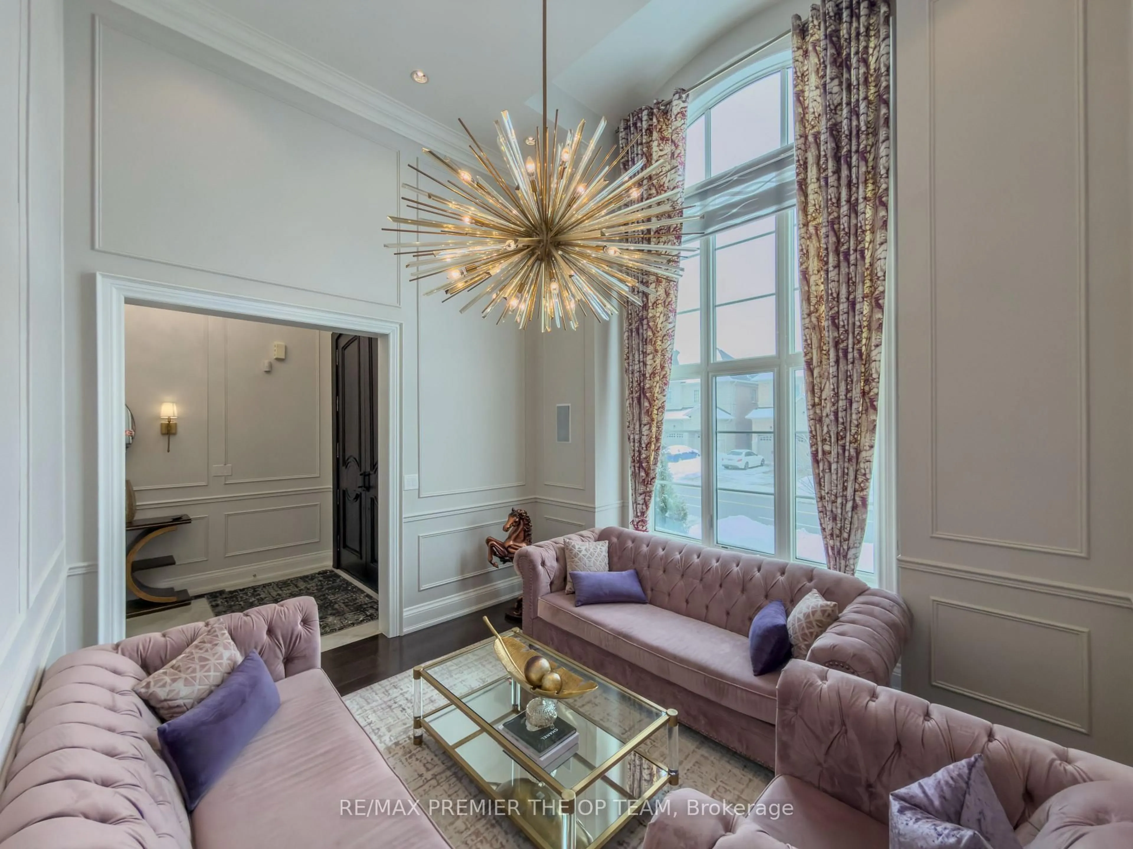 Living room with furniture, unknown for 4 John Carroll Dr, Brampton Ontario L6P 4K5