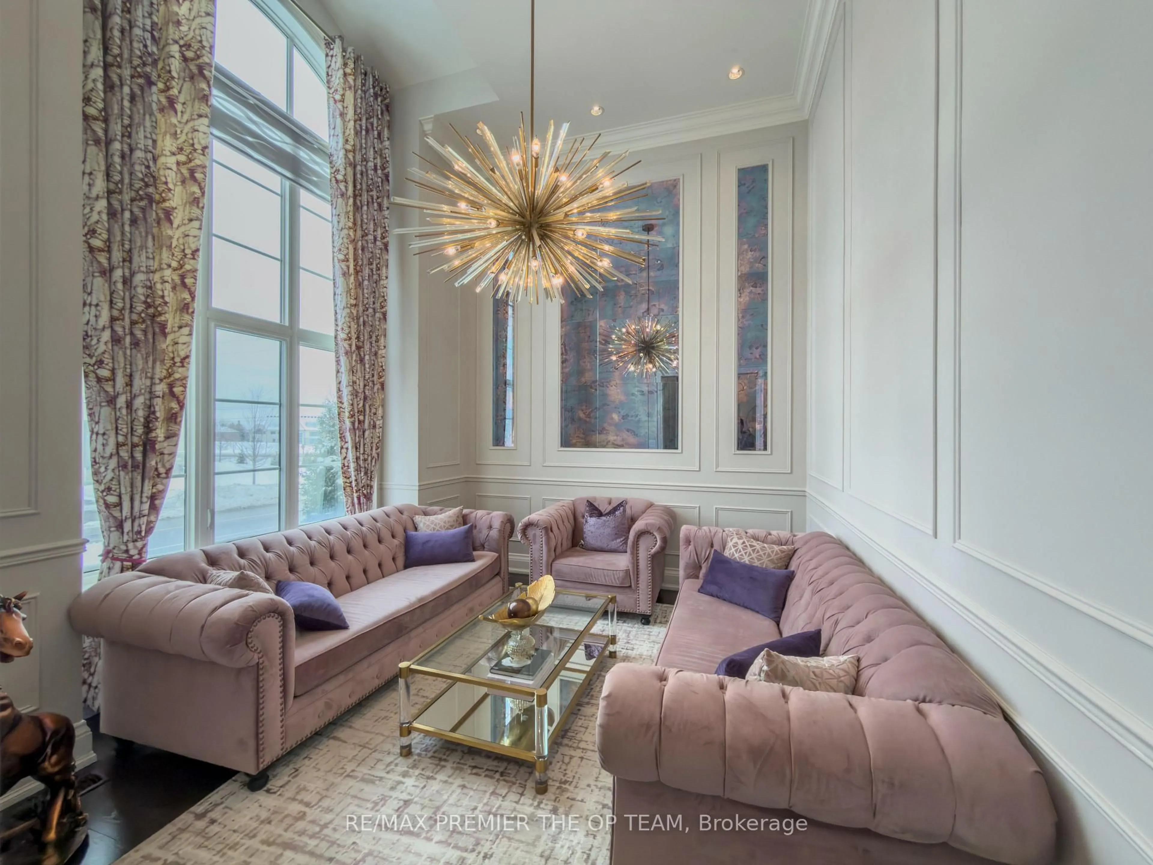 Living room with furniture, unknown for 4 John Carroll Dr, Brampton Ontario L6P 4K5