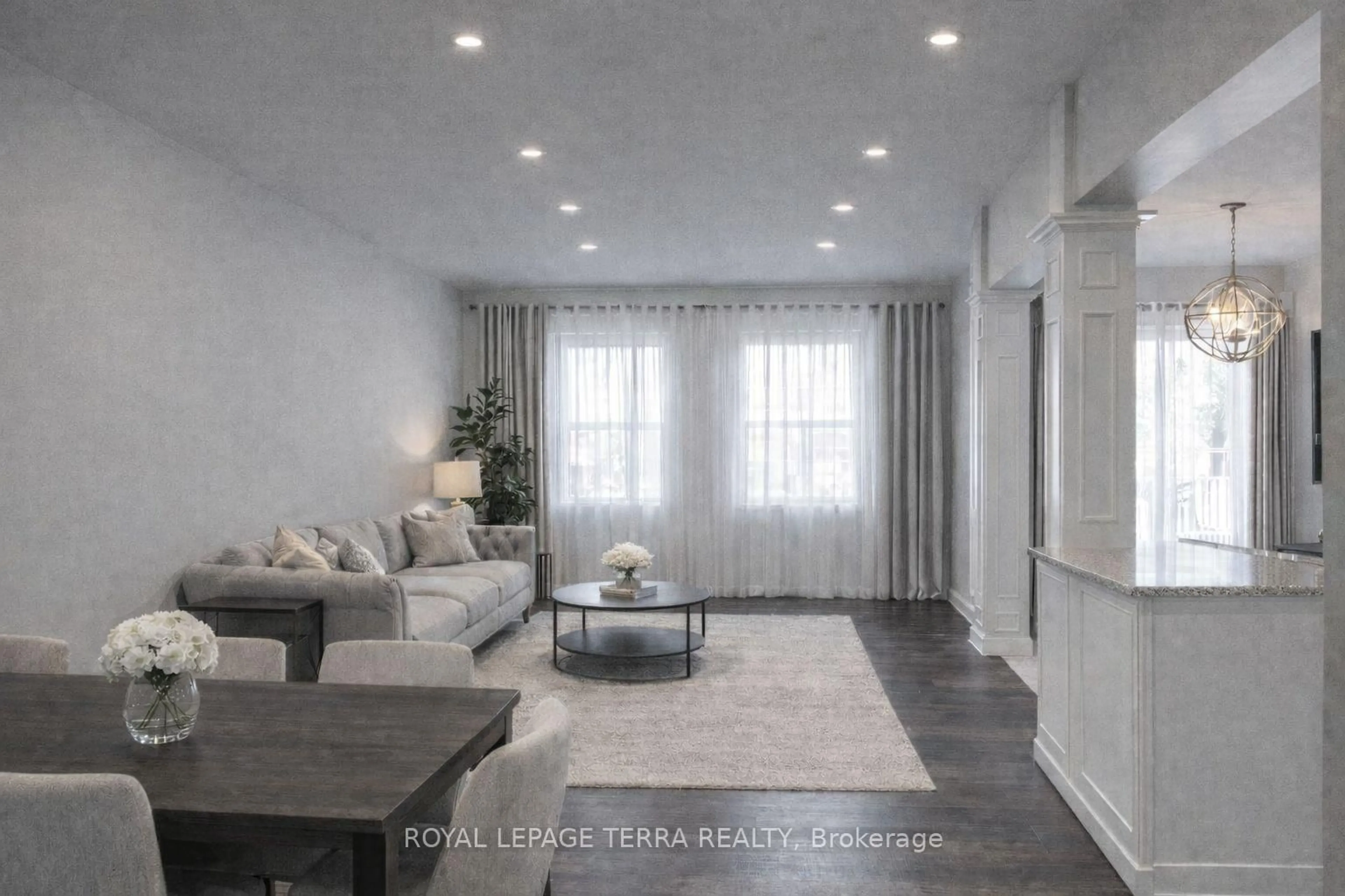 Living room with furniture, unknown for 129 Richwood Cres, Brampton Ontario L6X 4N3