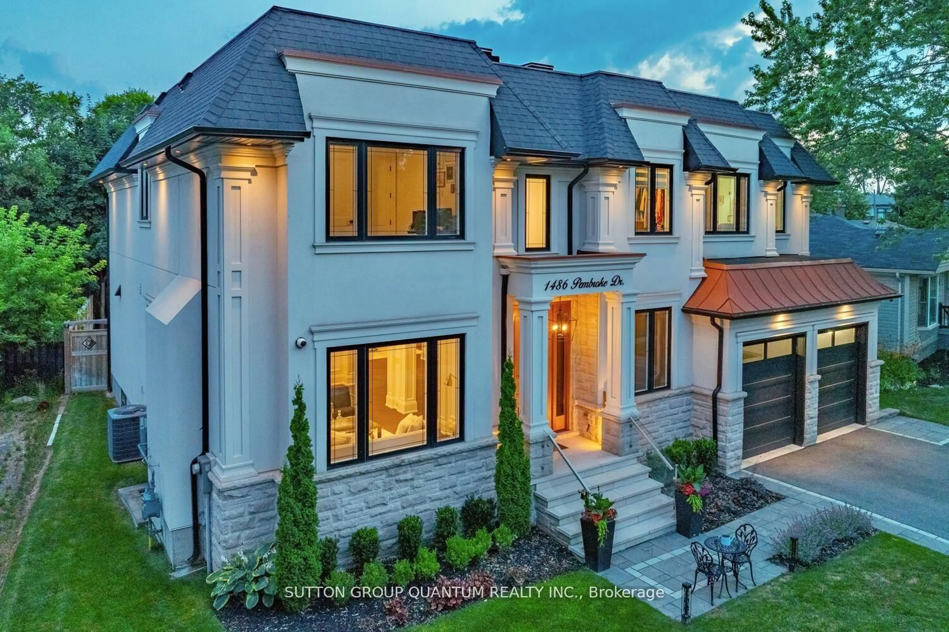 Home with brick exterior material, street for 1486 Pembroke Dr, Oakville Ontario L6H 1V8