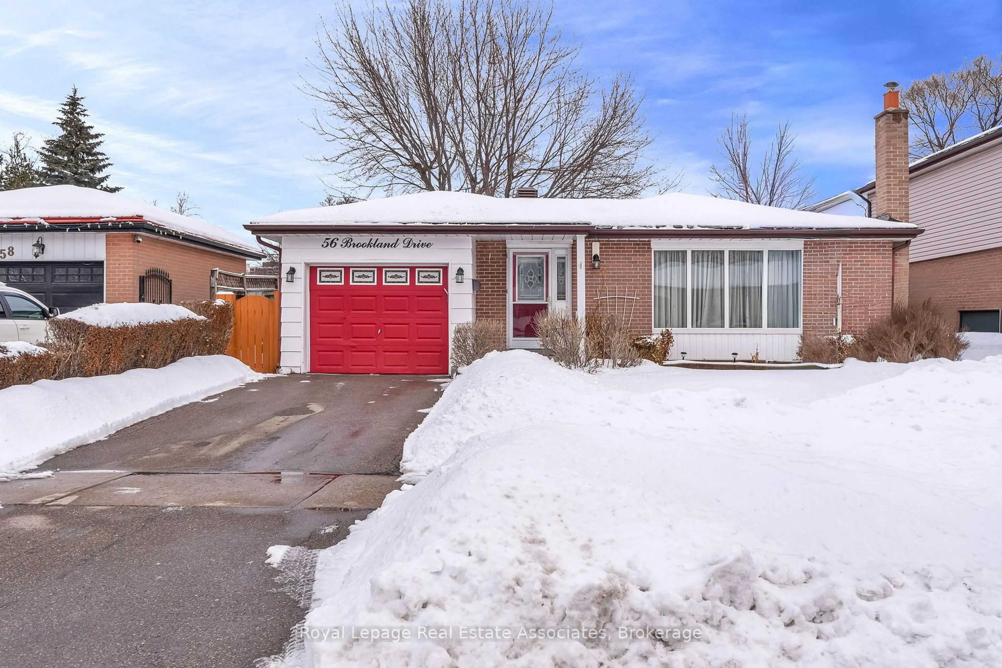 Home with brick exterior material, street for 56 Brookland Dr, Brampton Ontario L6T 2M5