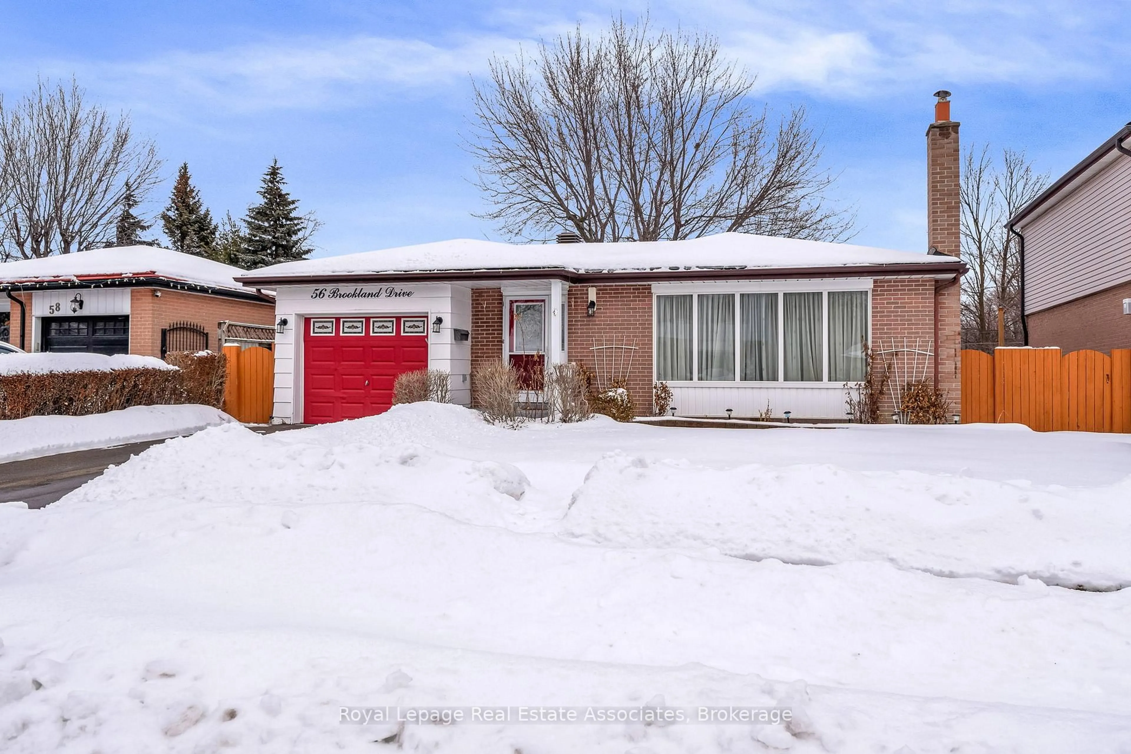 Home with brick exterior material, street for 56 Brookland Dr, Brampton Ontario L6T 2M5
