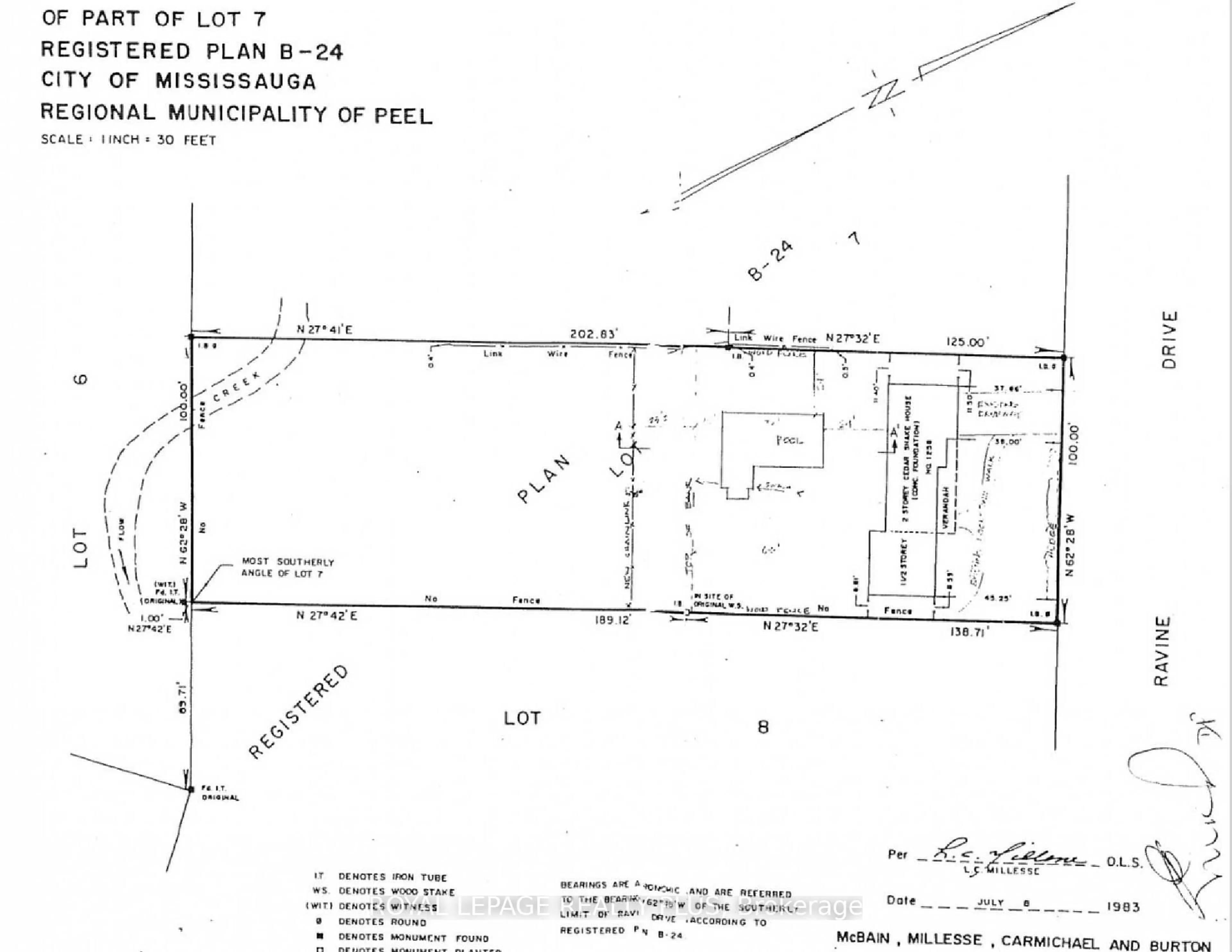 Floor plan for 1258 Ravine Dr, Mississauga Ontario L5J 3E4