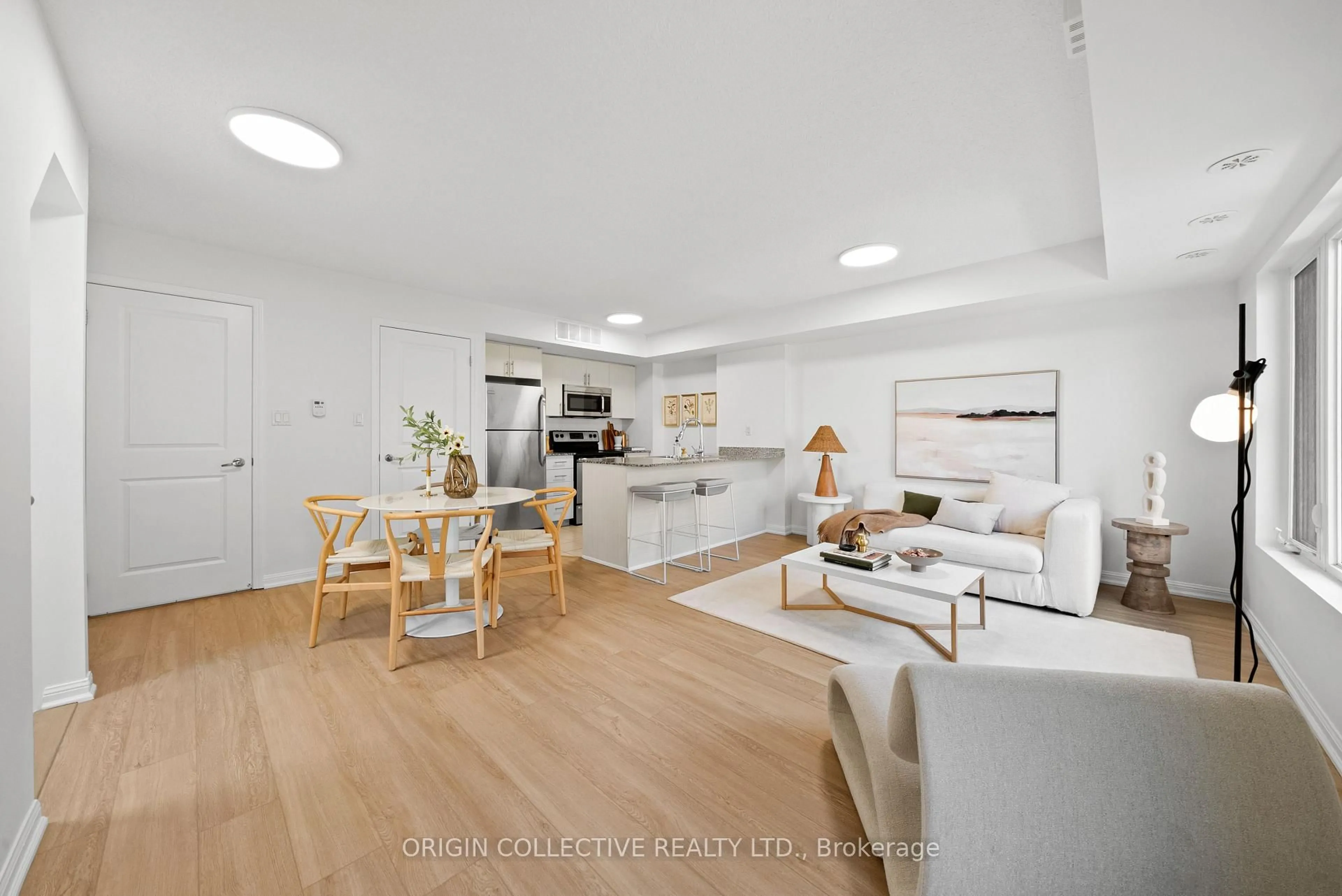 Open concept kitchen, unknown for 11 Foundry Ave #229, Toronto Ontario M6H 0B7