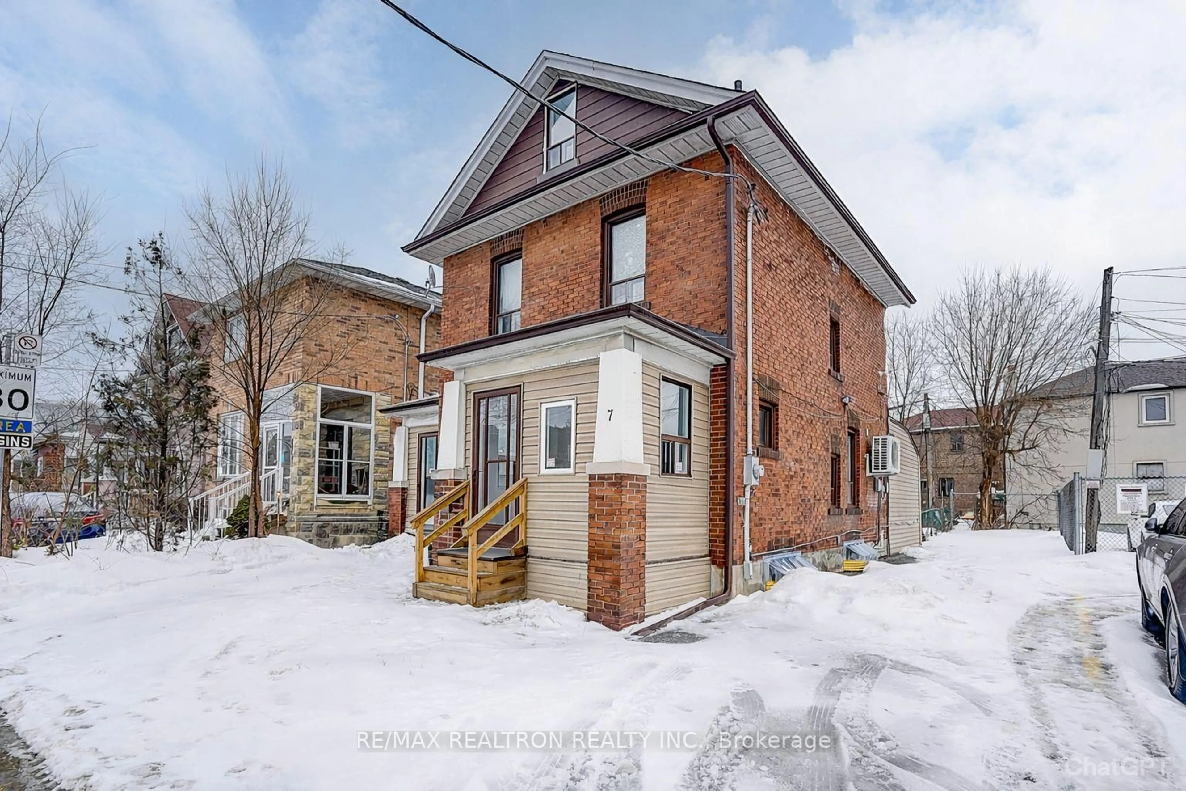 Home with brick exterior material, street for 7 Nickle St, Toronto Ontario M6M 2H7