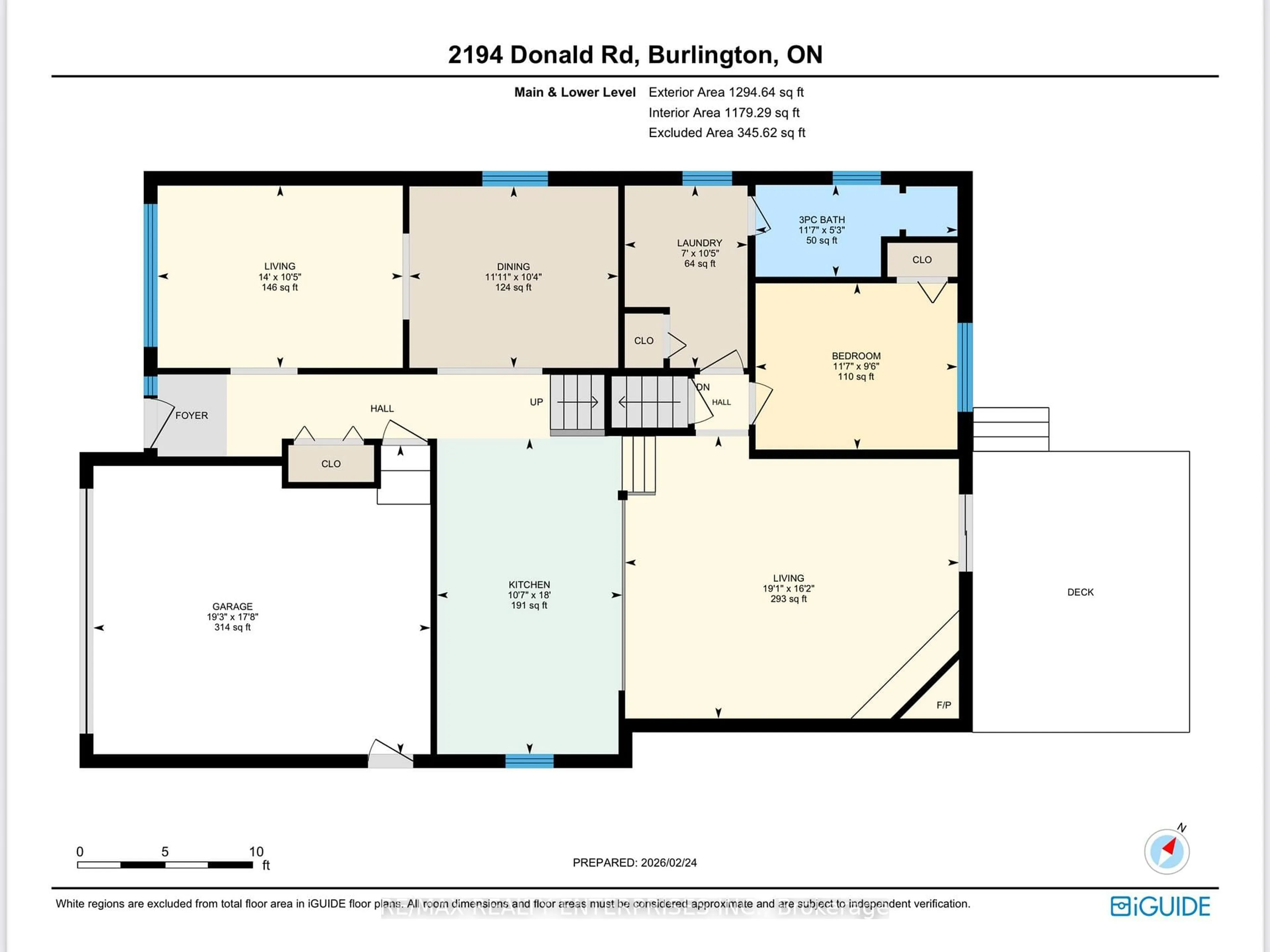 Floor plan for 2194 Donald Rd, Burlington Ontario L7M 3R9