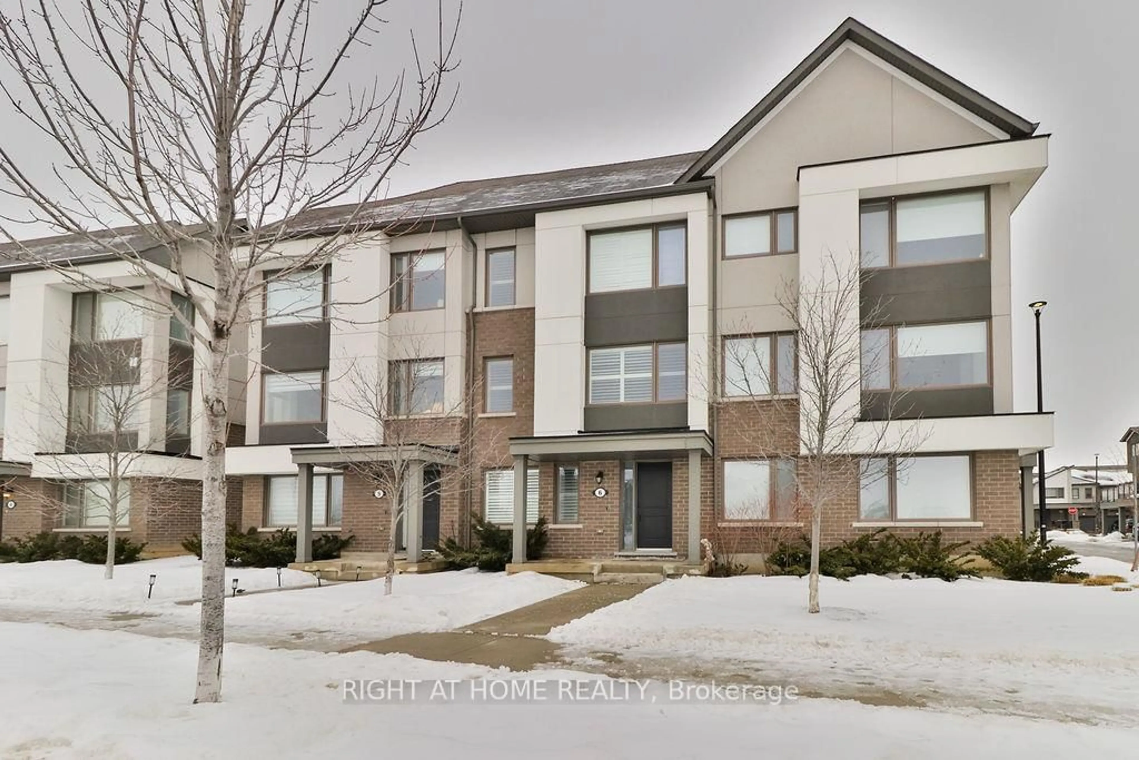 A pic from outside/outdoor area/front of a property/back of a property/a pic from drone, street for 1125 Leger Way #6, Milton Ontario L9E 1N7