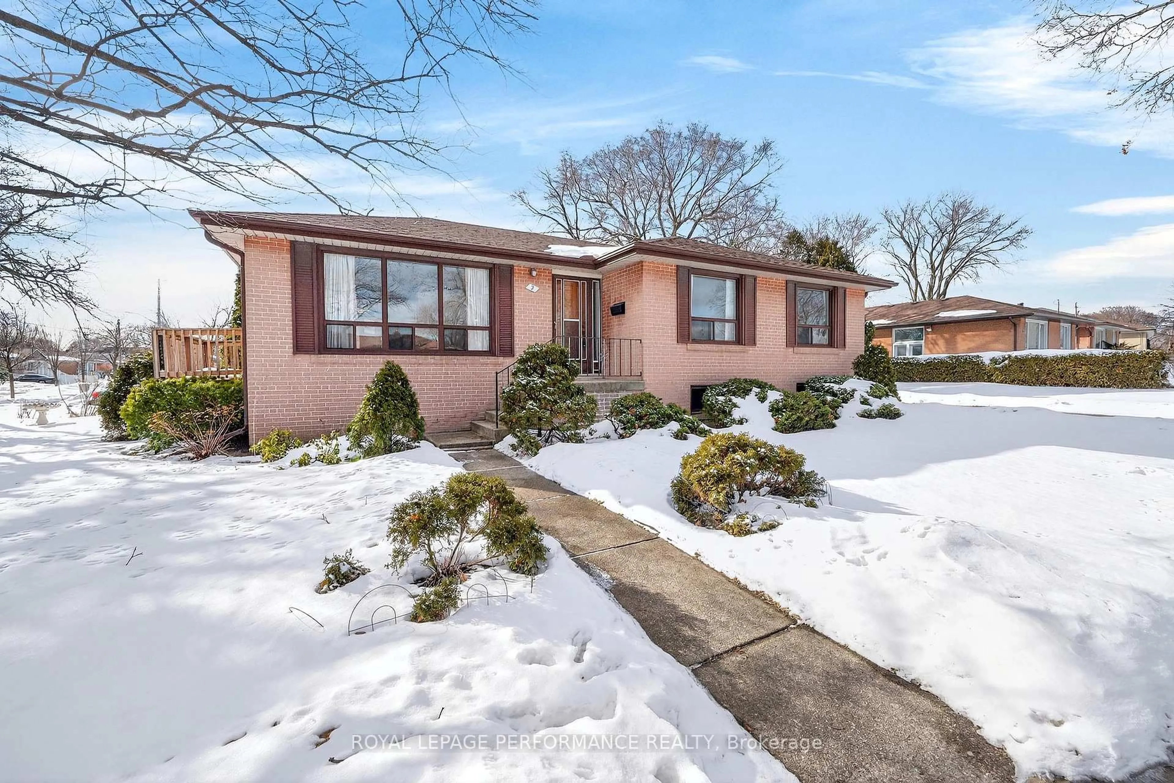 Home with brick exterior material, street for 2 Littlewood Cres, Toronto Ontario M9C 4A8