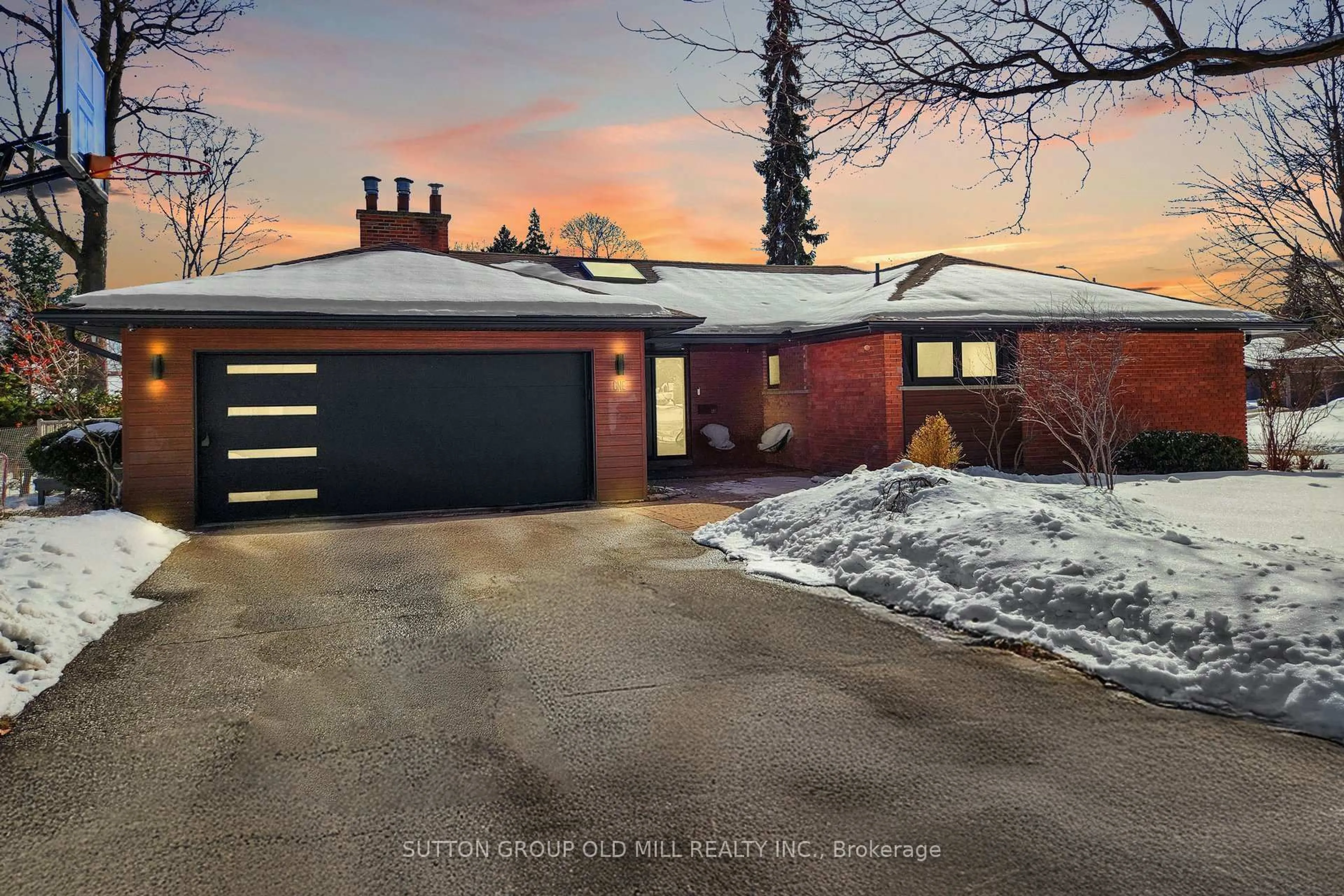 Home with brick exterior material, street for 1 Farningham Cres, Toronto Ontario M9B 3B4