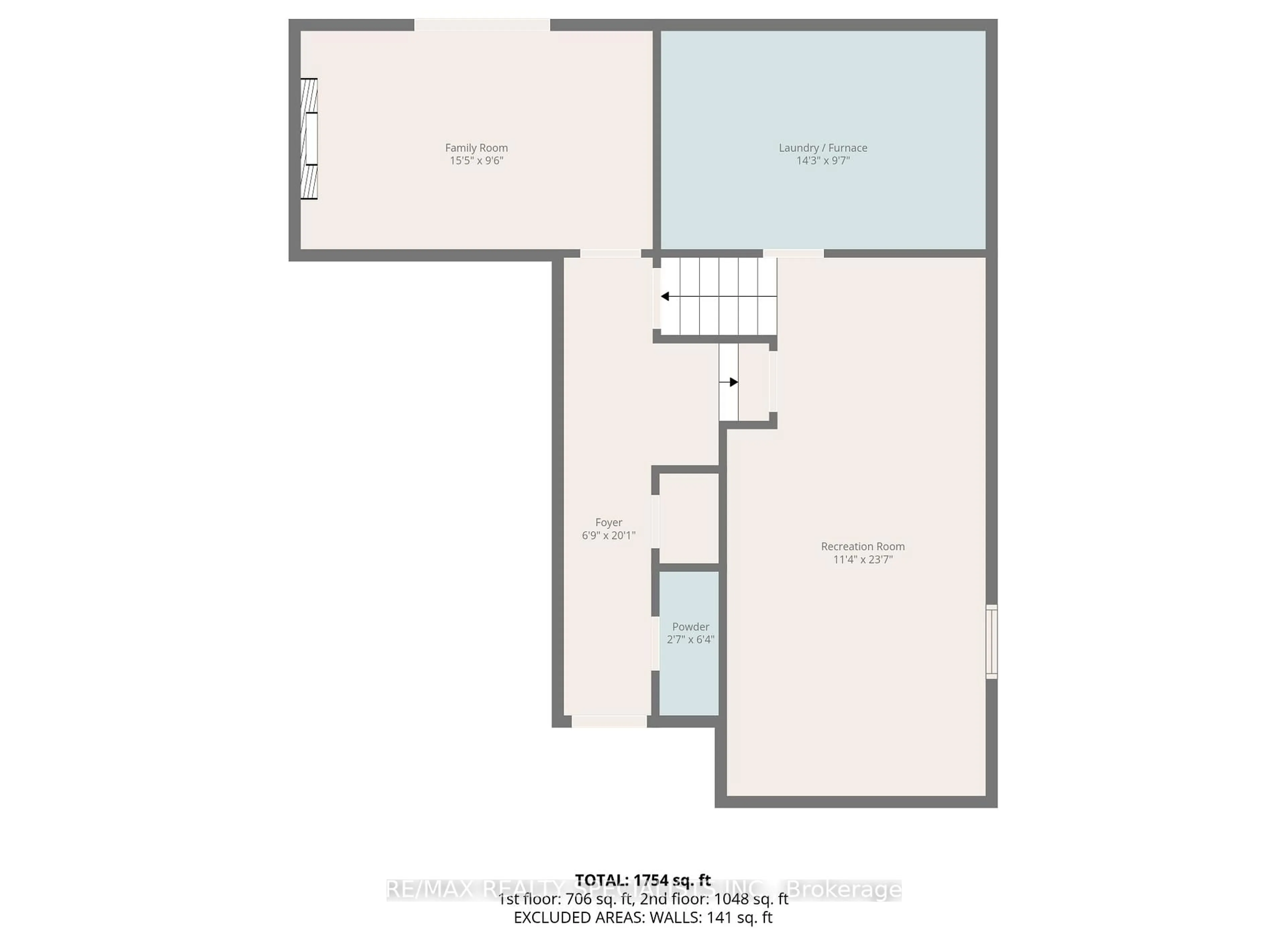 Floor plan for 377 Karen Park Cres, Mississauga Ontario L5A 3C8