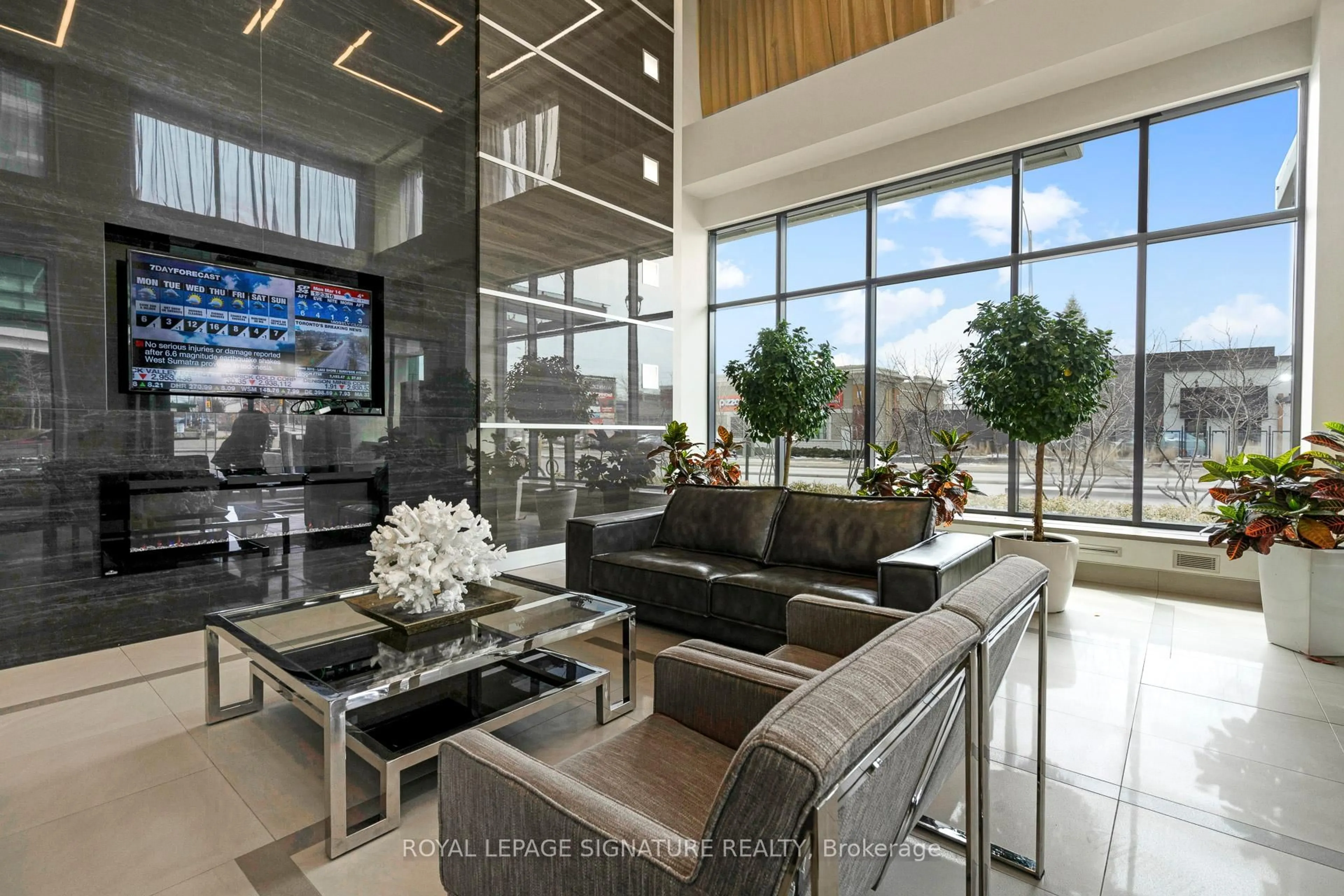 Lobby for 3975 Grand Park Dr #4203, Mississauga Ontario L5B 0K4