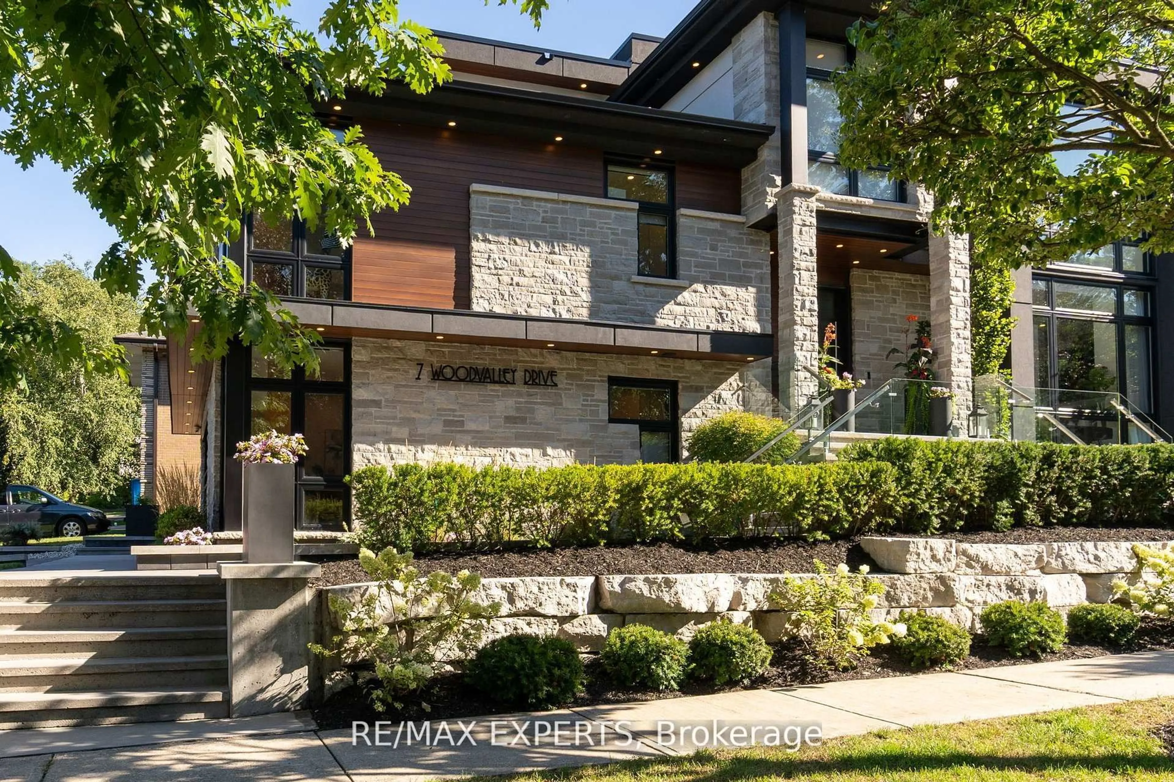Home with brick exterior material, street for 7 Woodvalley Dr, Toronto Ontario M9A 4H2