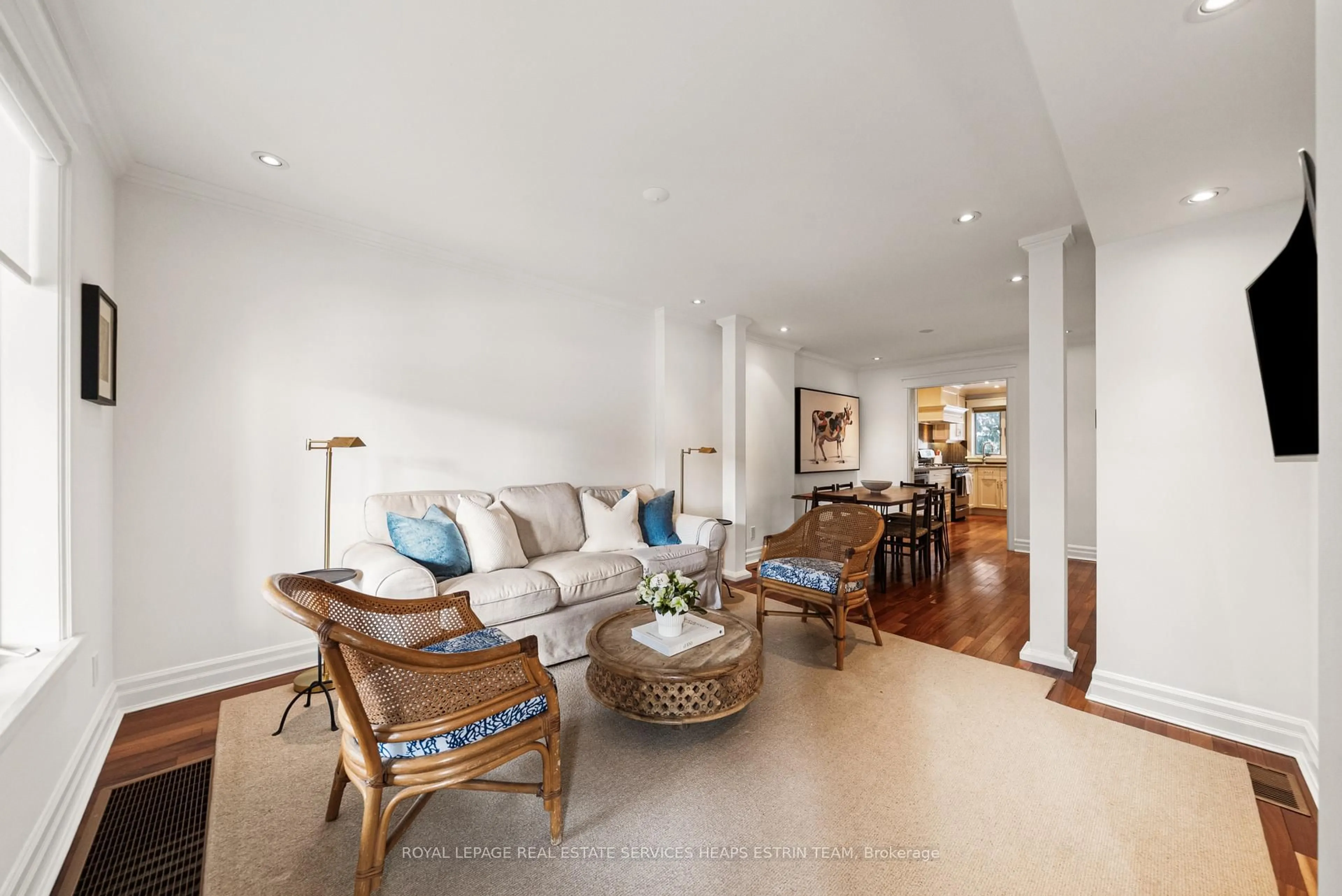 Living room with furniture, unknown for 519 Durie St, Toronto Ontario M6S 3G8