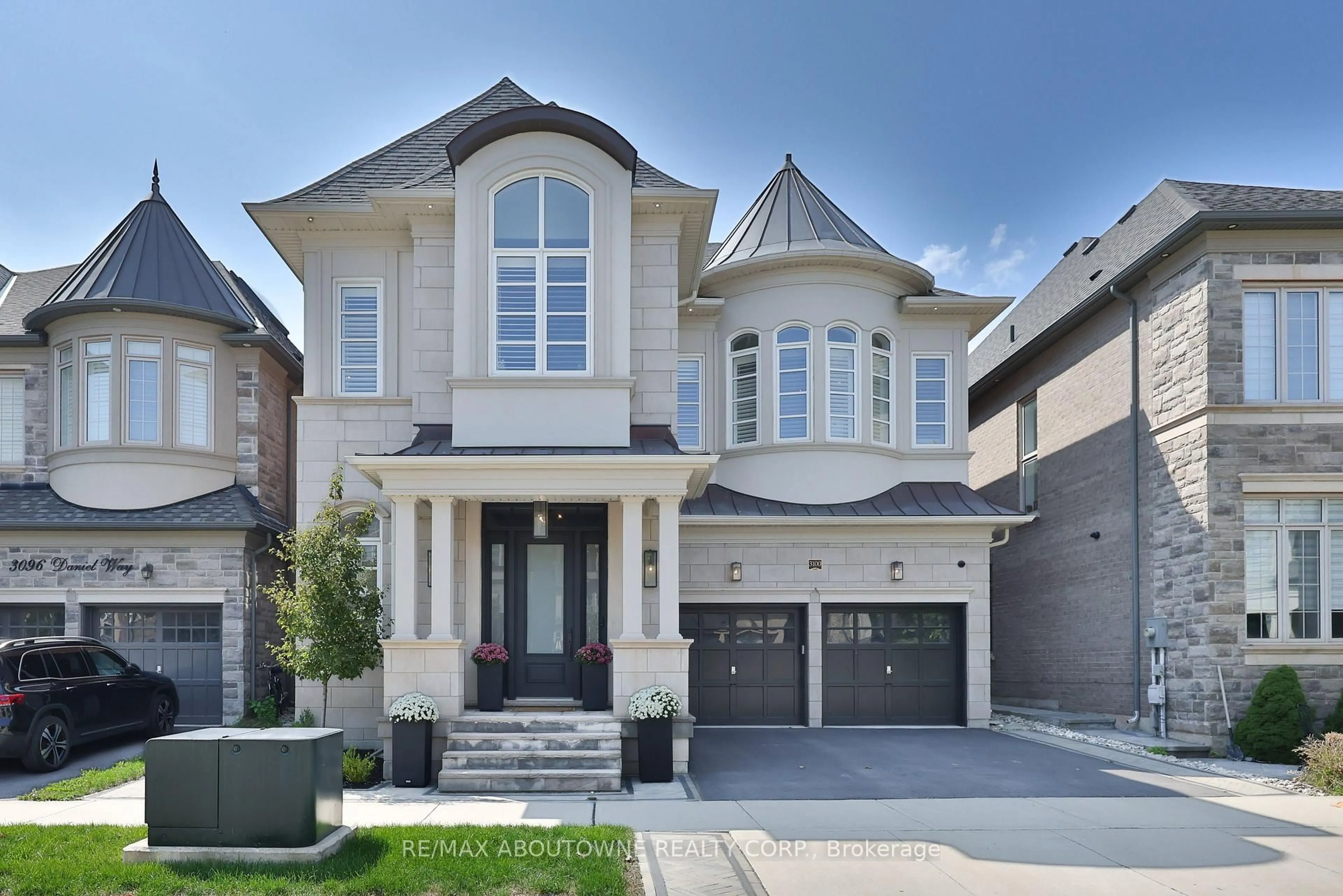 Home with brick exterior material, street for 3100 Daniel Way, Oakville Ontario L6H 0V1