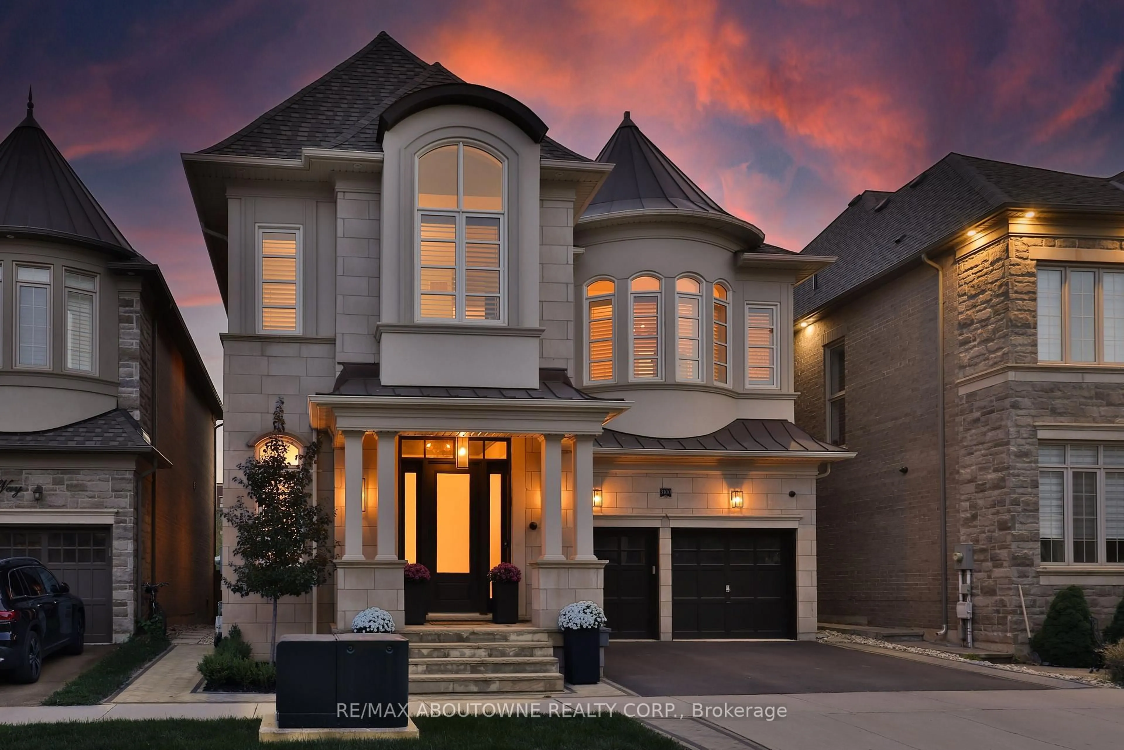 Home with brick exterior material, street for 3100 Daniel Way, Oakville Ontario L6H 0V1