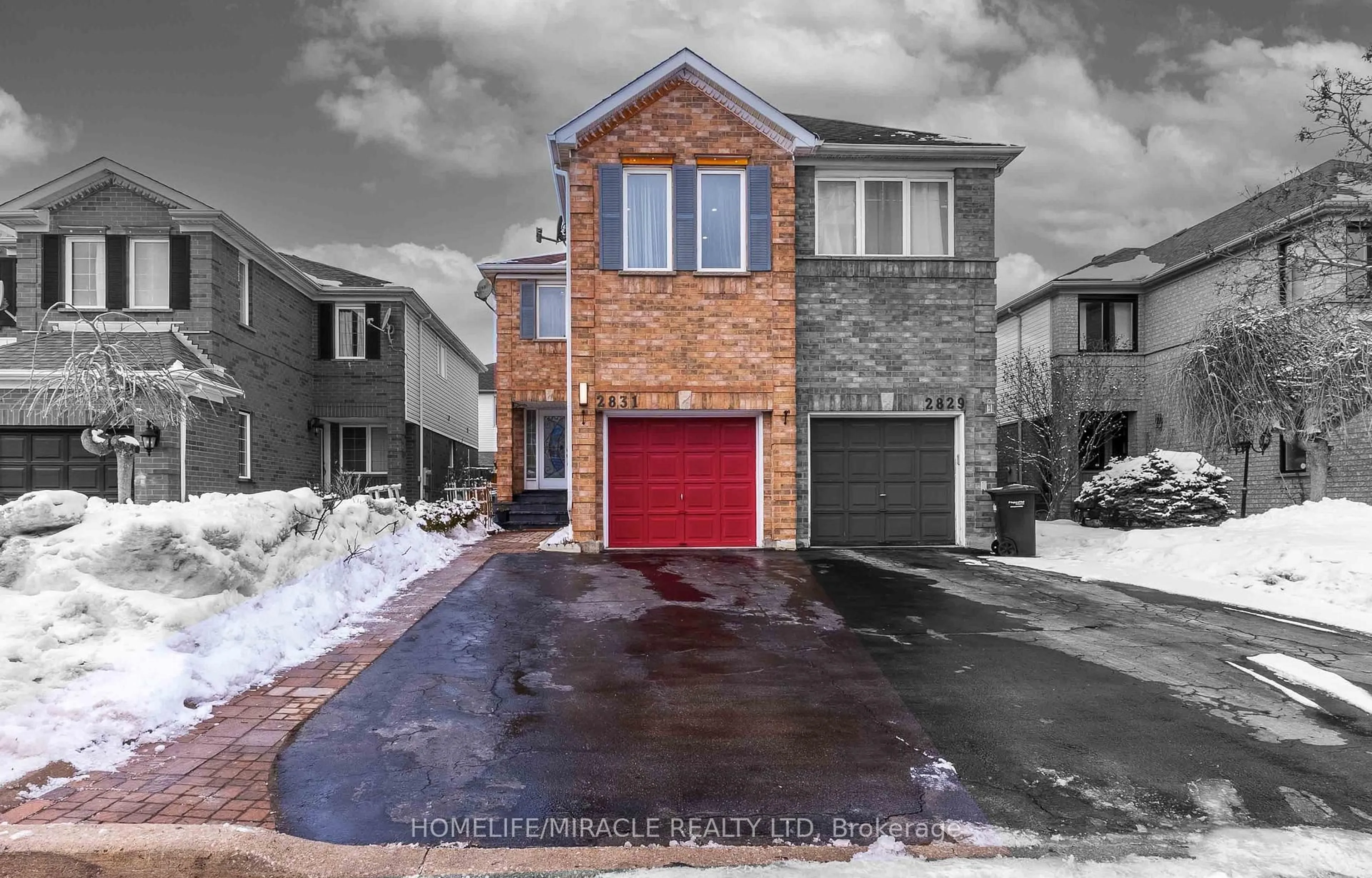 Home with brick exterior material, street for 2831 Westbury Crt, Mississauga Ontario L5M 6B4