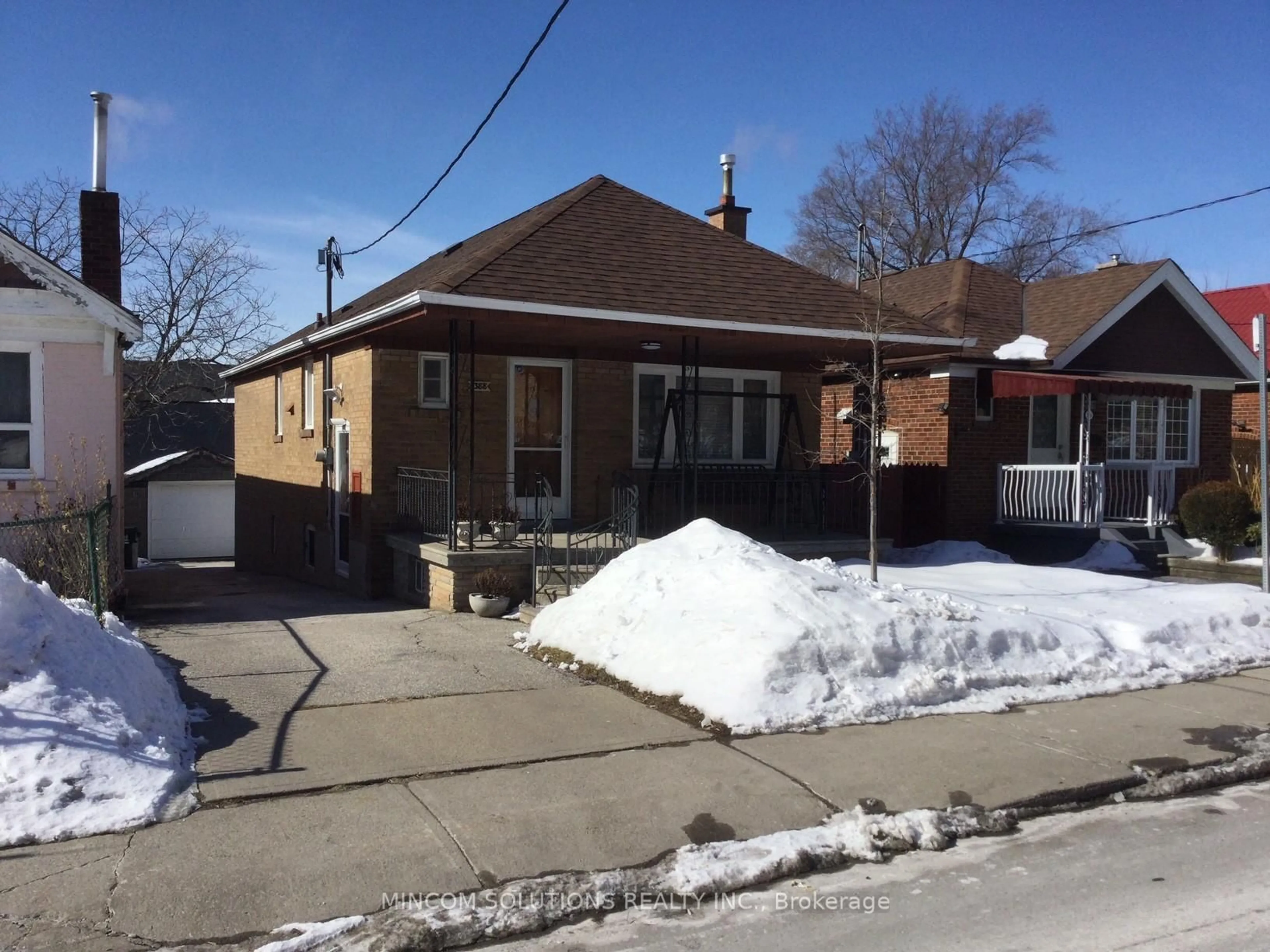 Home with brick exterior material, street for 388 Kane Ave, Toronto Ontario M6M 3P4
