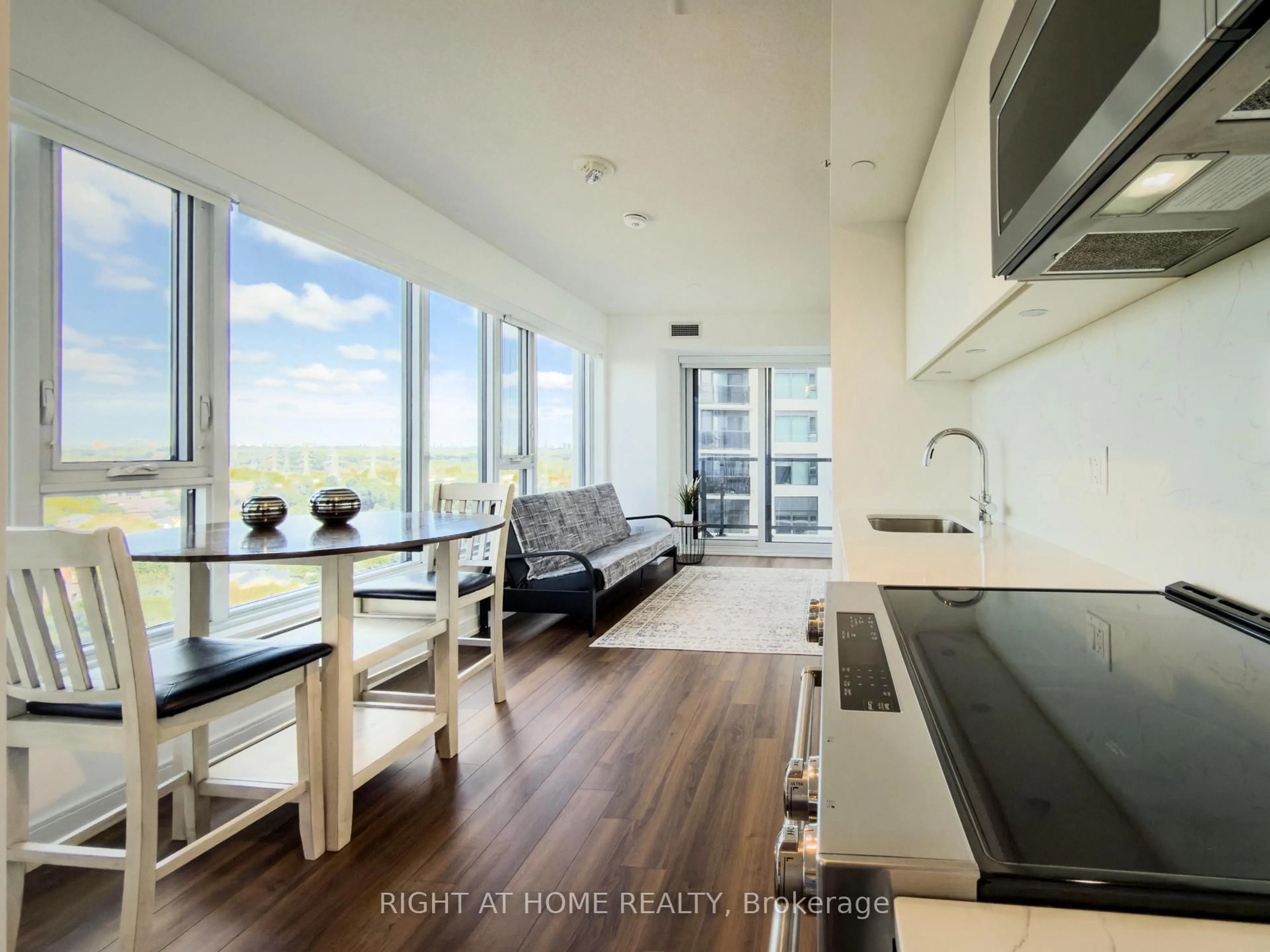 Open concept kitchen, unknown for 30 Samuel Wood Way #1404, Toronto Ontario M9B 0C9