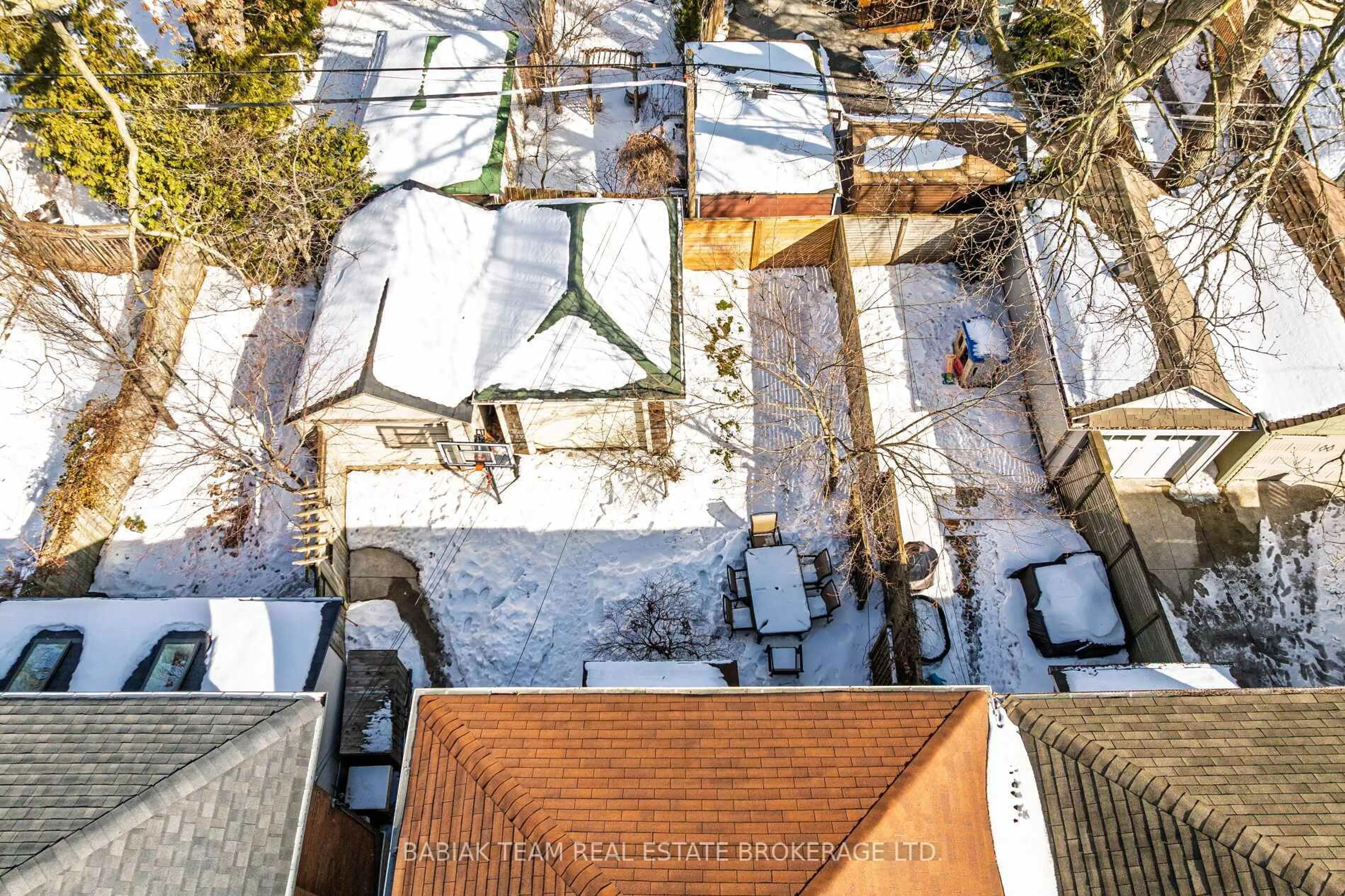 A pic from outside/outdoor area/front of a property/back of a property/a pic from drone, city buildings view from balcony for 33 Humber Tr, Toronto Ontario M6S 4C2