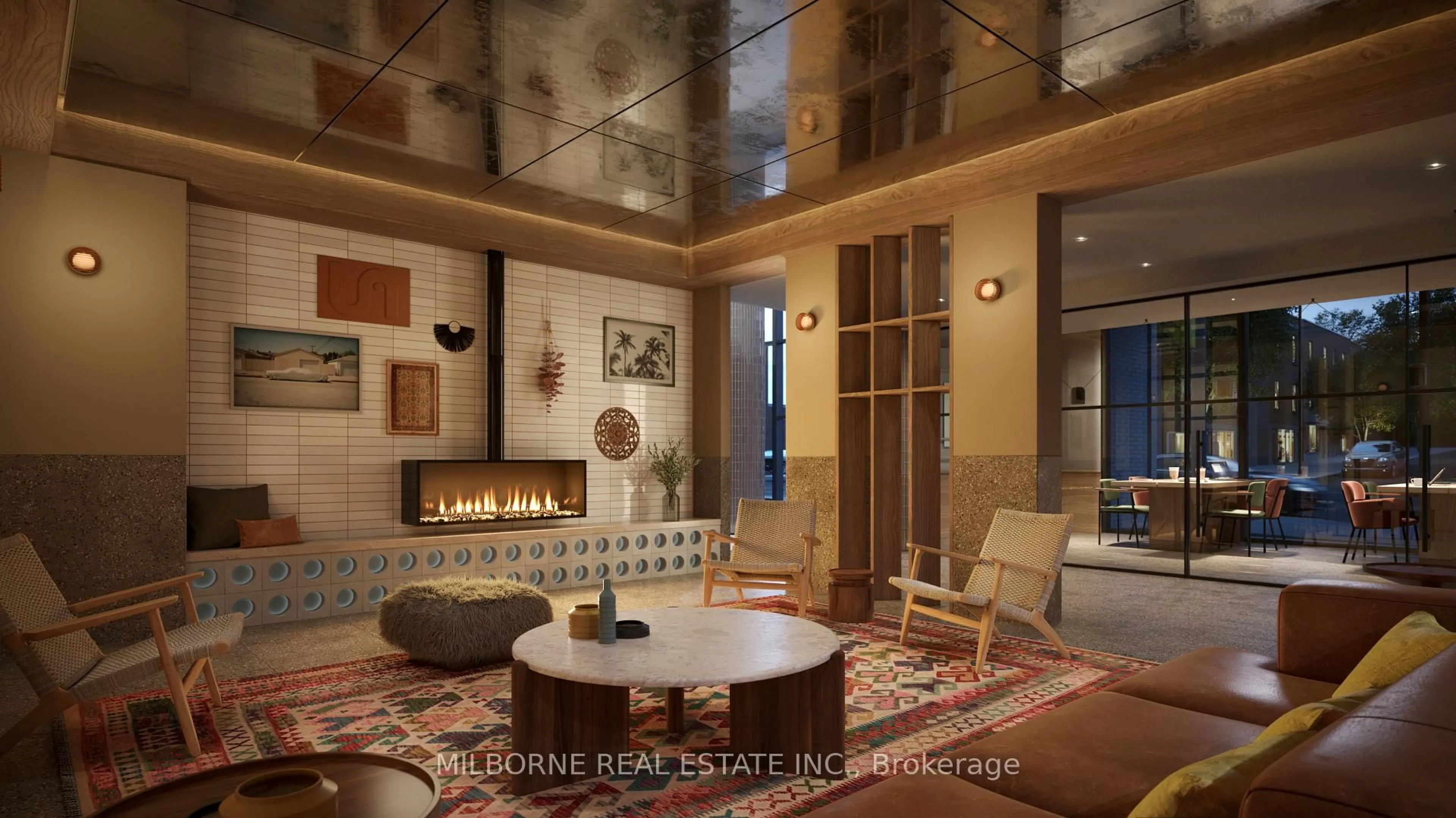 Lobby for 1660 Bloor St #308, Toronto Ontario M6P 1A8