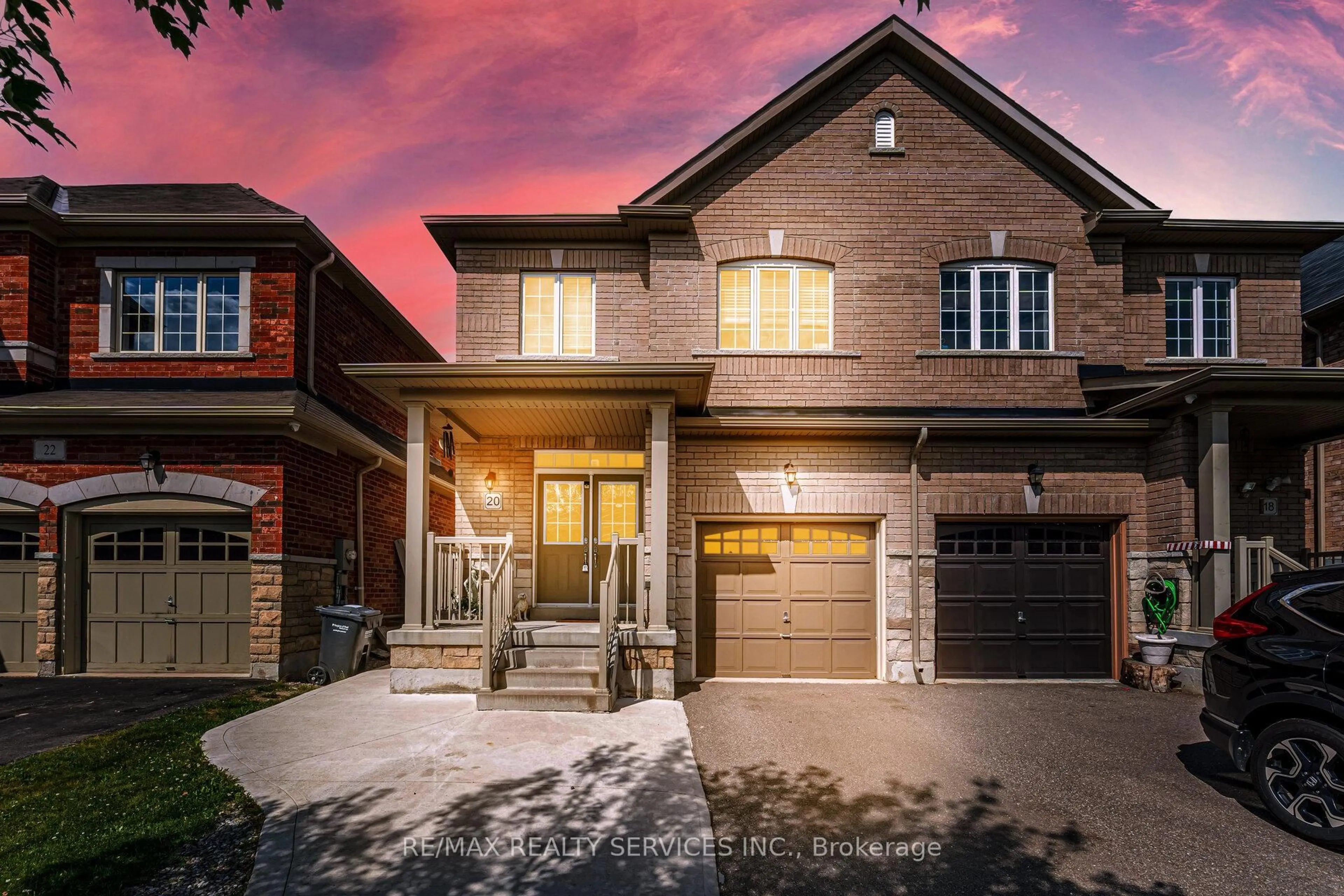 Home with brick exterior material, street for 20 Blackberry Valley Cres, Caledon Ontario L7C 3Z9