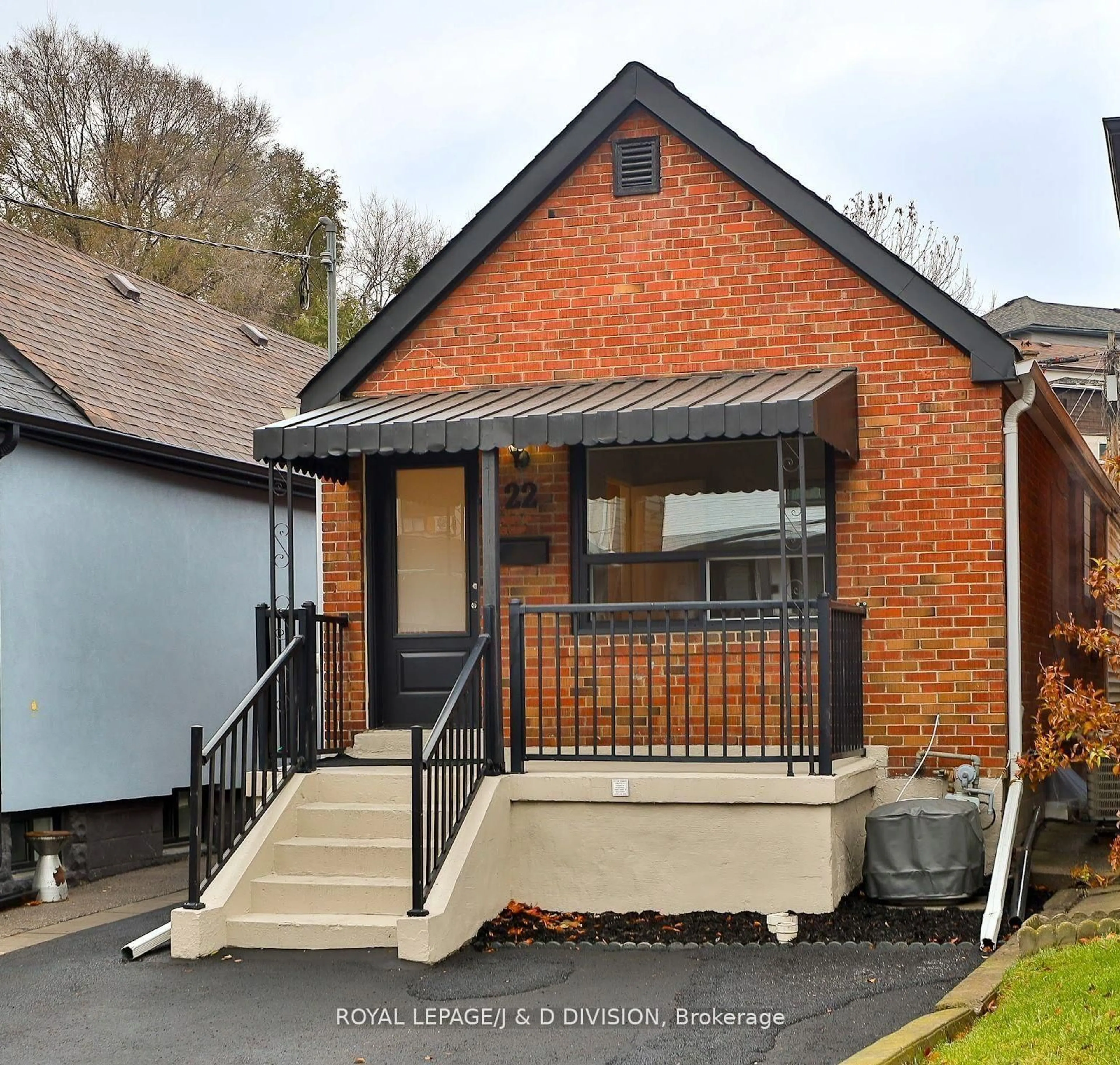 Home with brick exterior material, street for 22 Holmesdale Rd, Toronto Ontario M6E 1Y1