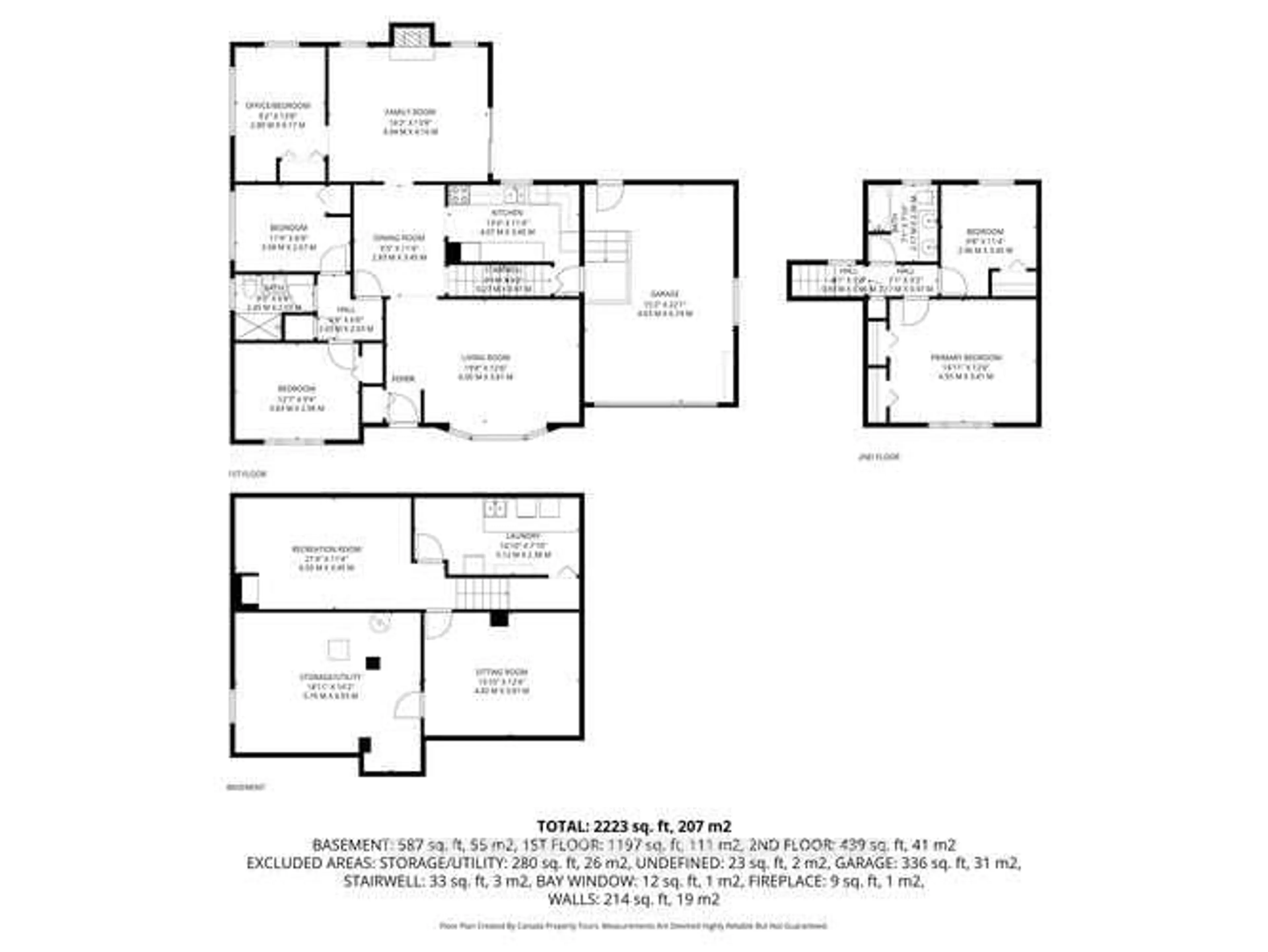 Floor plan for 394 Wilson Ave, Burlington Ontario L7L 2M9