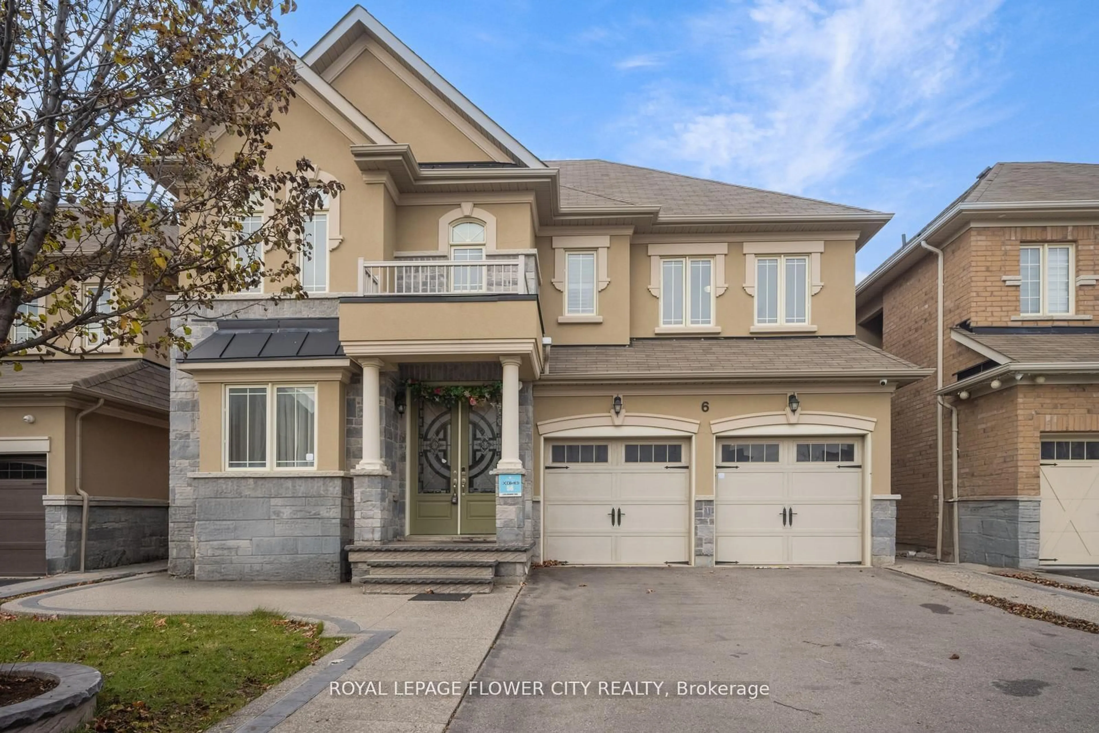 Home with brick exterior material, street for 6 Villadowns Tr, Brampton Ontario L6R 3V5
