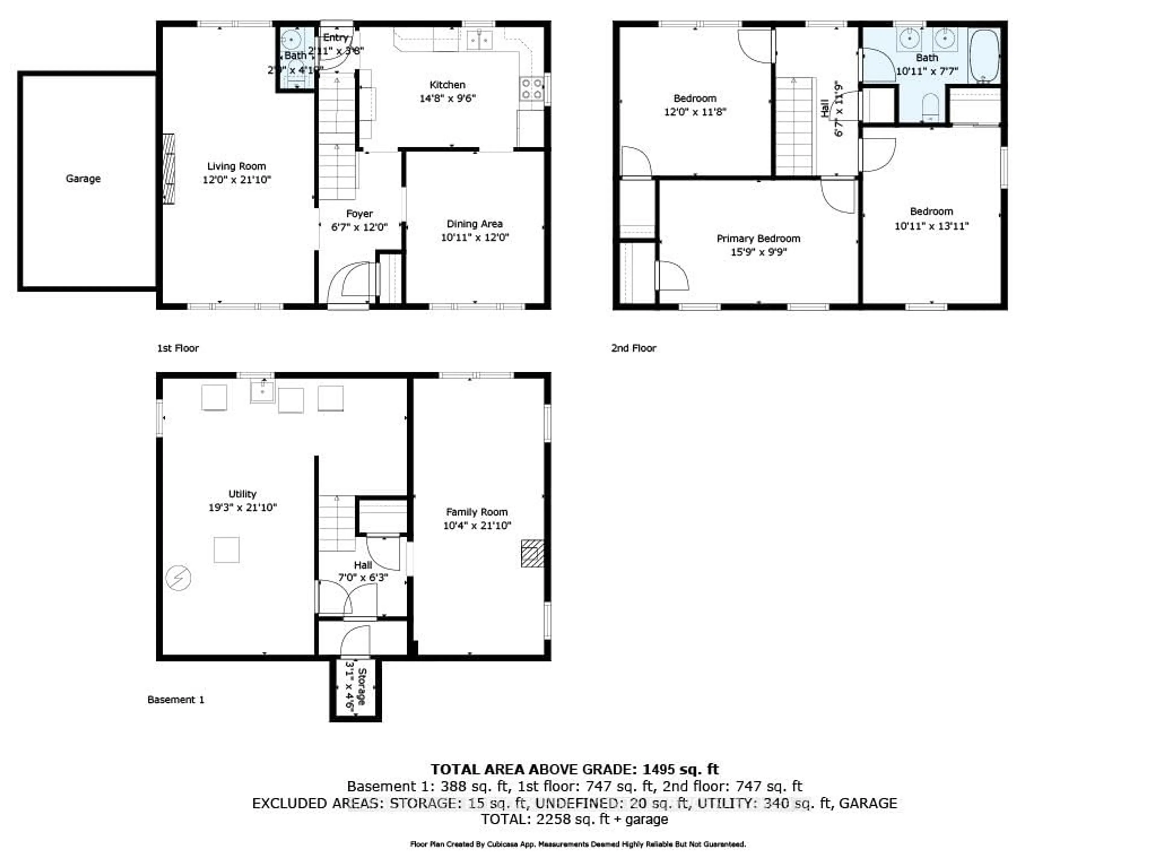 Floor plan for 288 Townsend Ave, Burlington Ontario L7T 1Z9