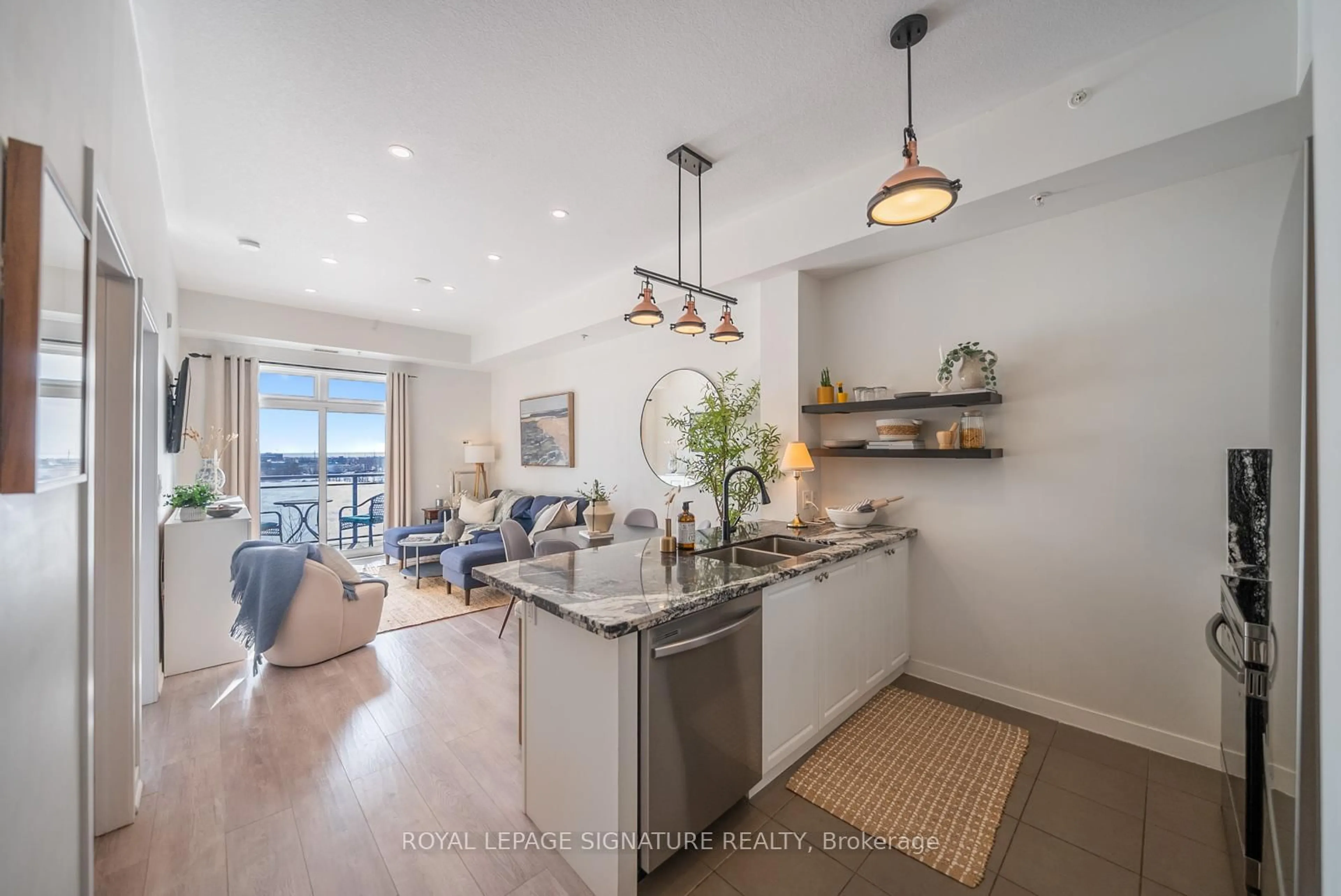 Open concept kitchen, unknown for 5010 Corporate Dr #431, Burlington Ontario L7L 0H6