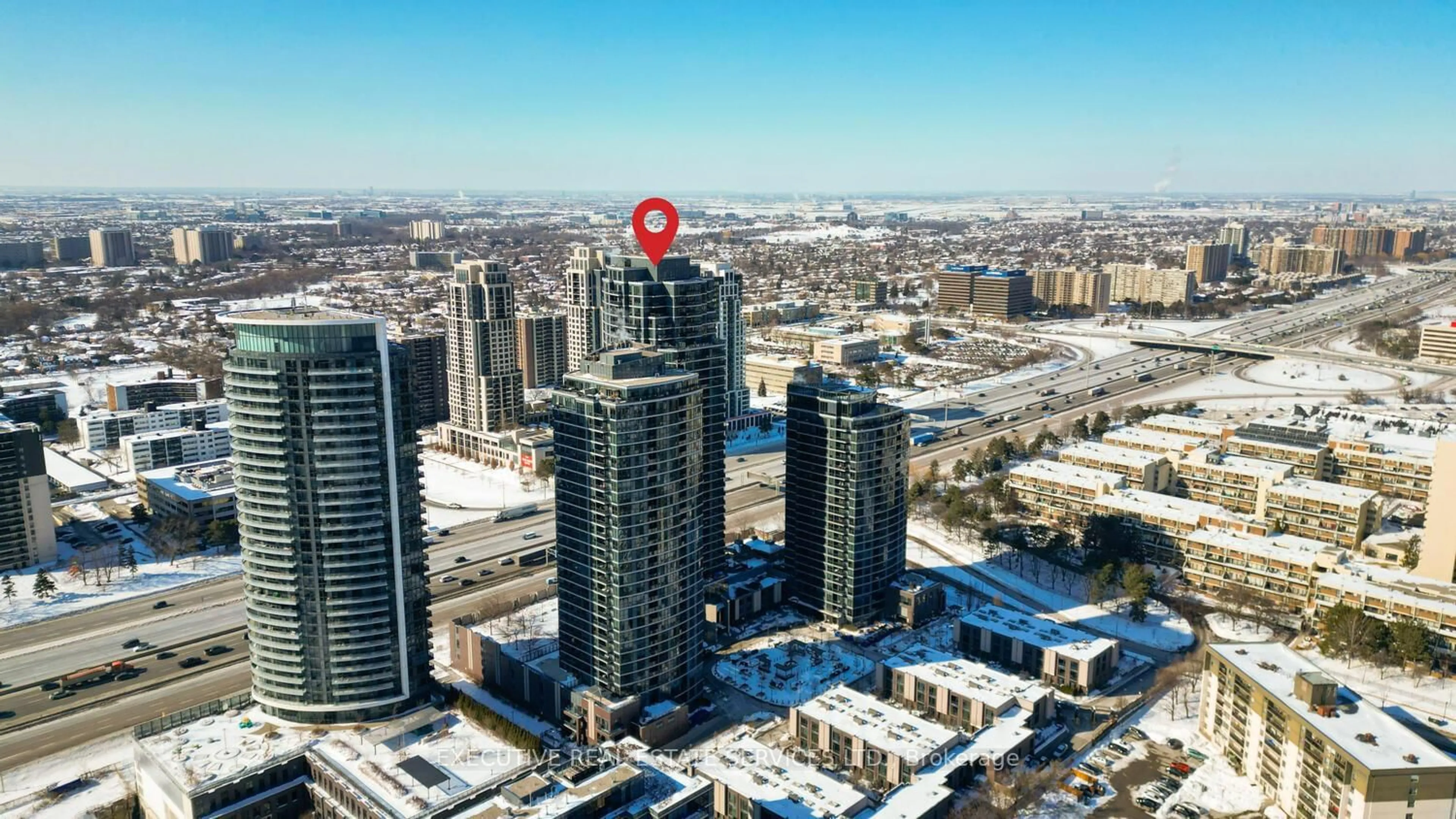 Picture of a map for 5 Valhalla Inn Rd #1804, Toronto Ontario M9B 1S9