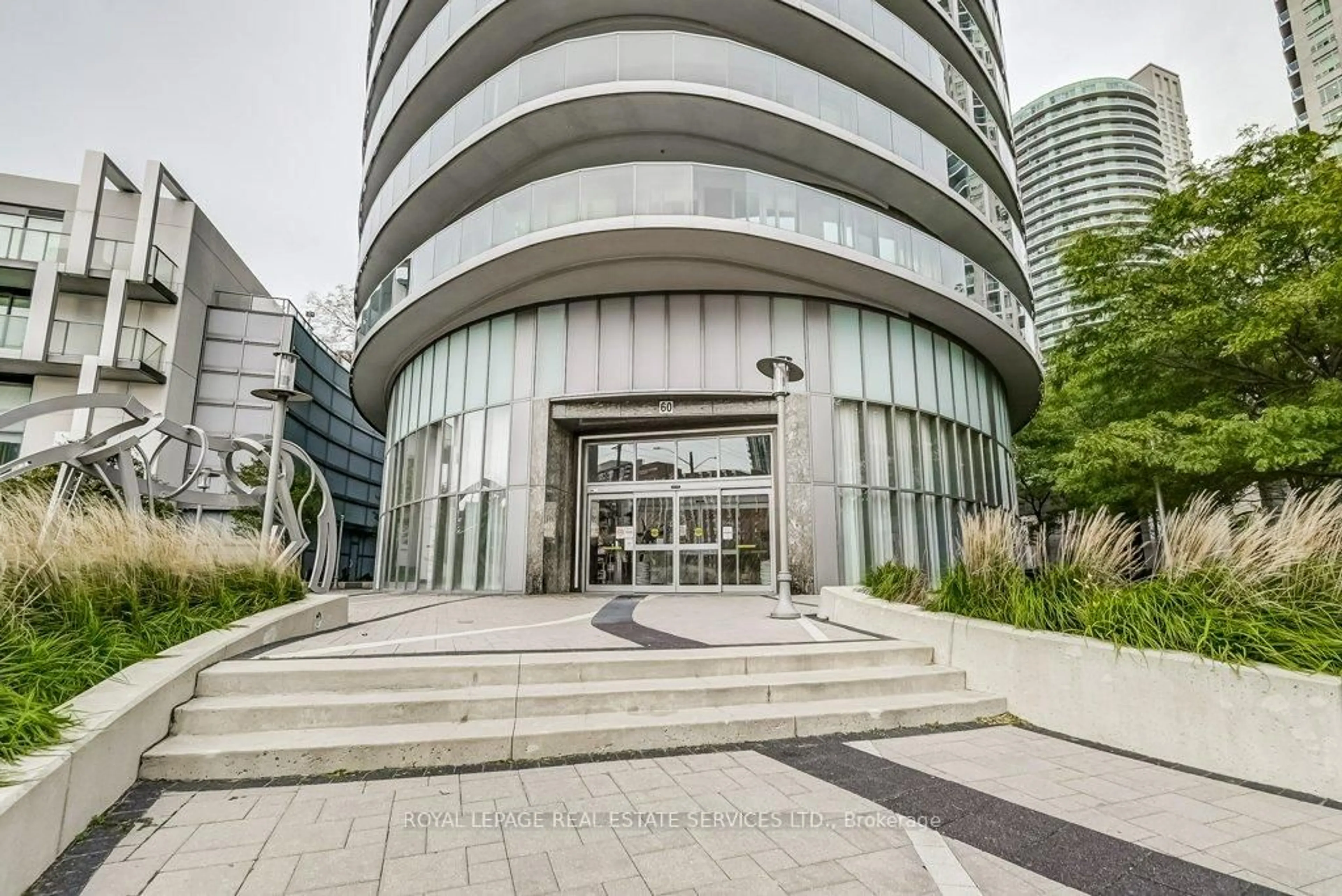 Indoor foyer for 60 Absolute Ave #1802, Mississauga Ontario L4Z 0A9
