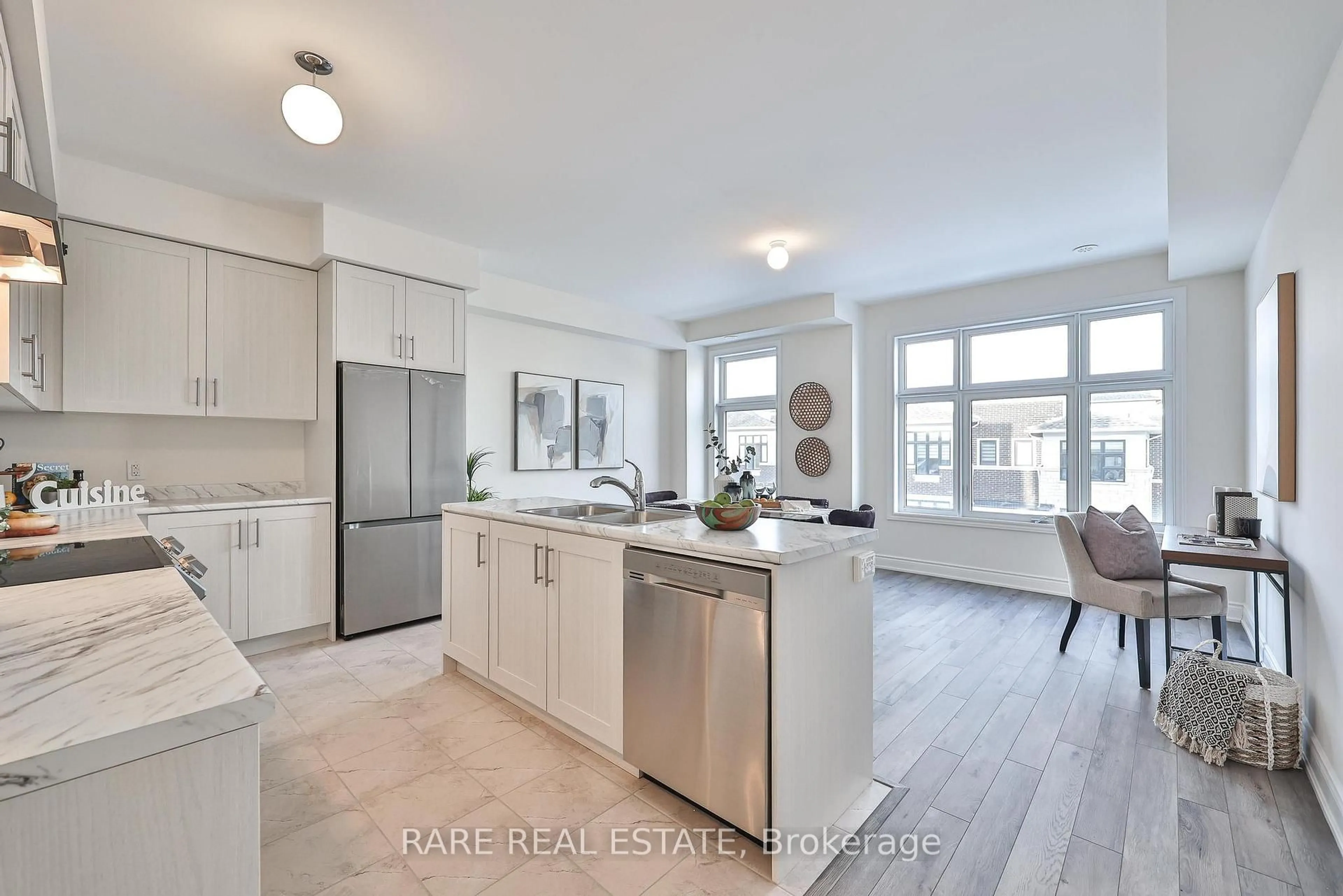 Open concept kitchen, unknown for 6 Tarmola Park Crt, Toronto Ontario M9L 0A6