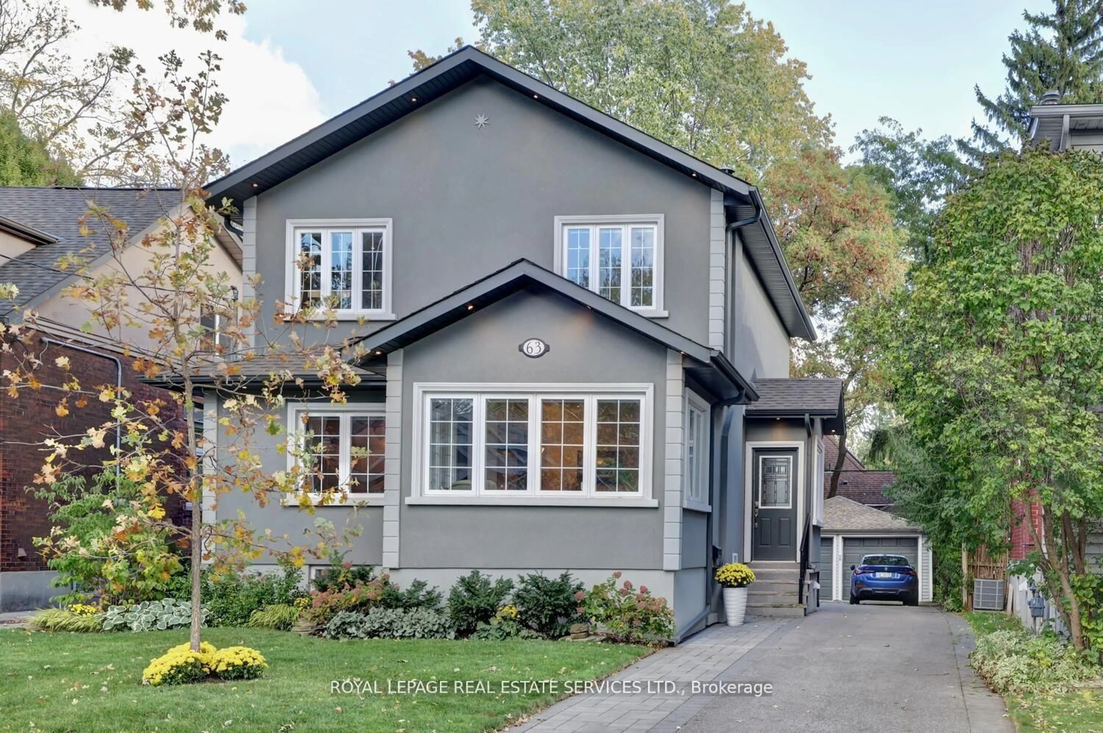 Home with vinyl exterior material, street for 63 Eastbourne Cres, Toronto Ontario M8V 1W7