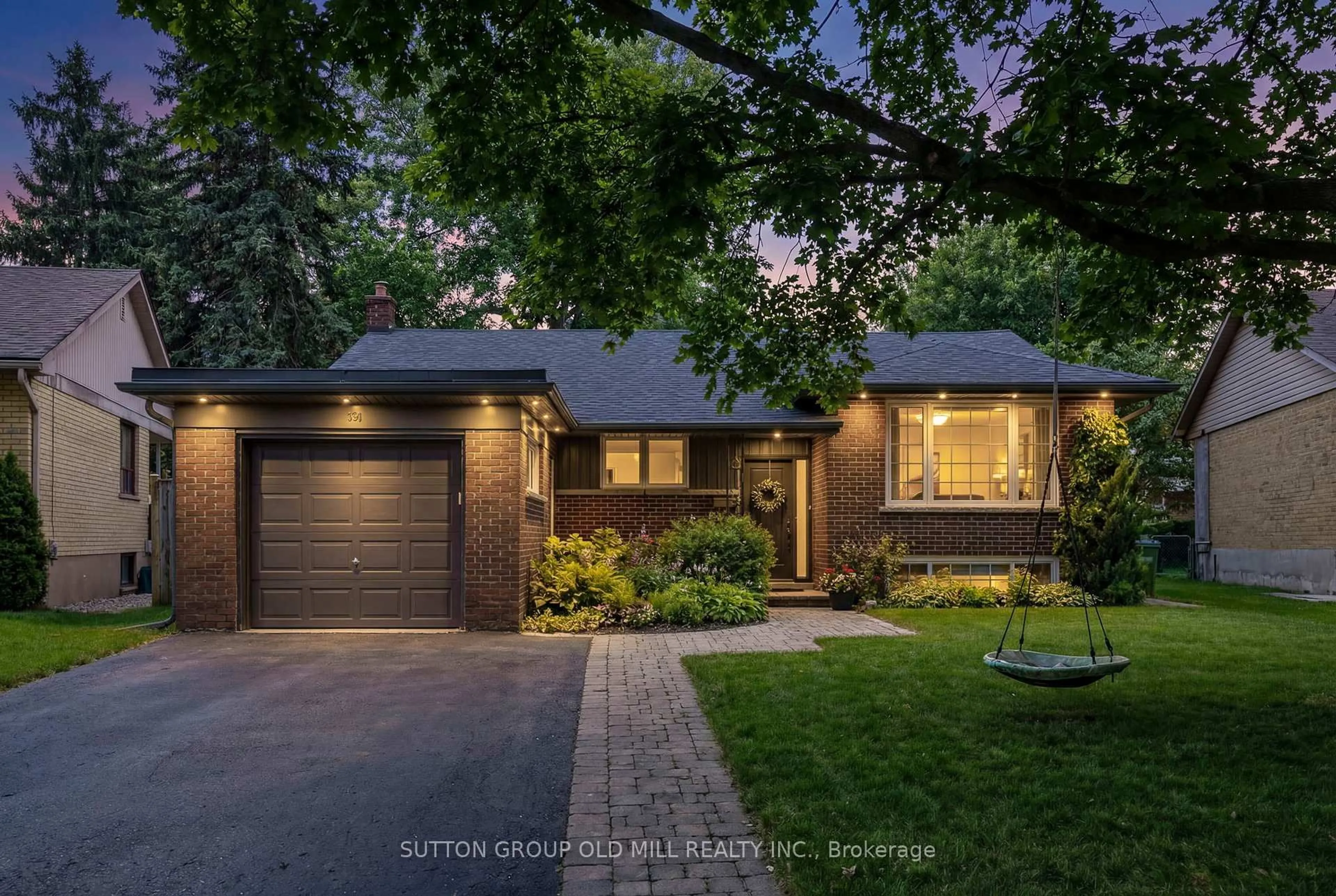 Home with brick exterior material, street for 16 Brook Tree Cres, Toronto Ontario M9P 1L1