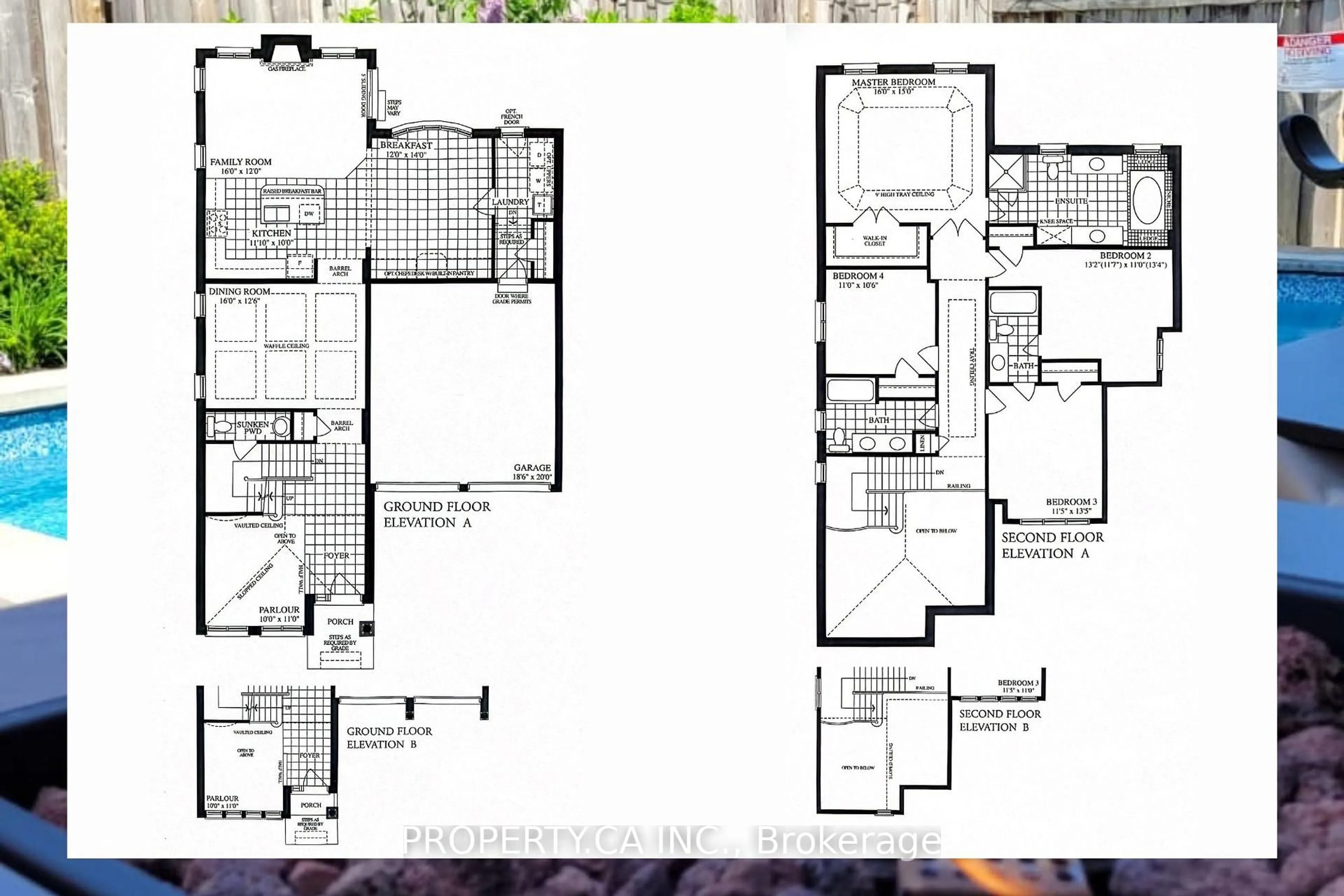 Floor plan for 208 Holloway Terr, Milton Ontario L9T 0R8