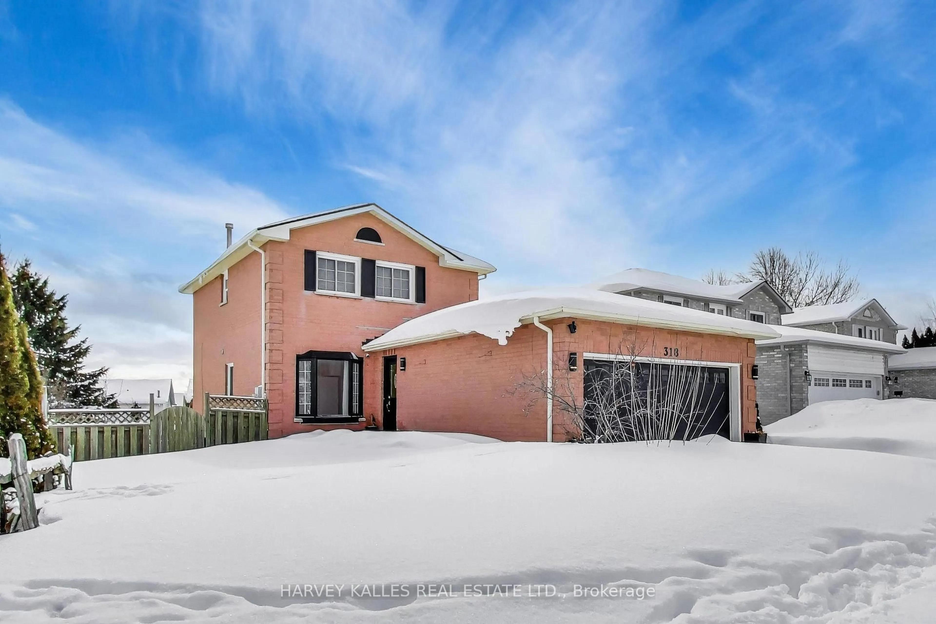 Home with brick exterior material, street for 318 Hansen Blvd, Orangeville Ontario L9W 4M2