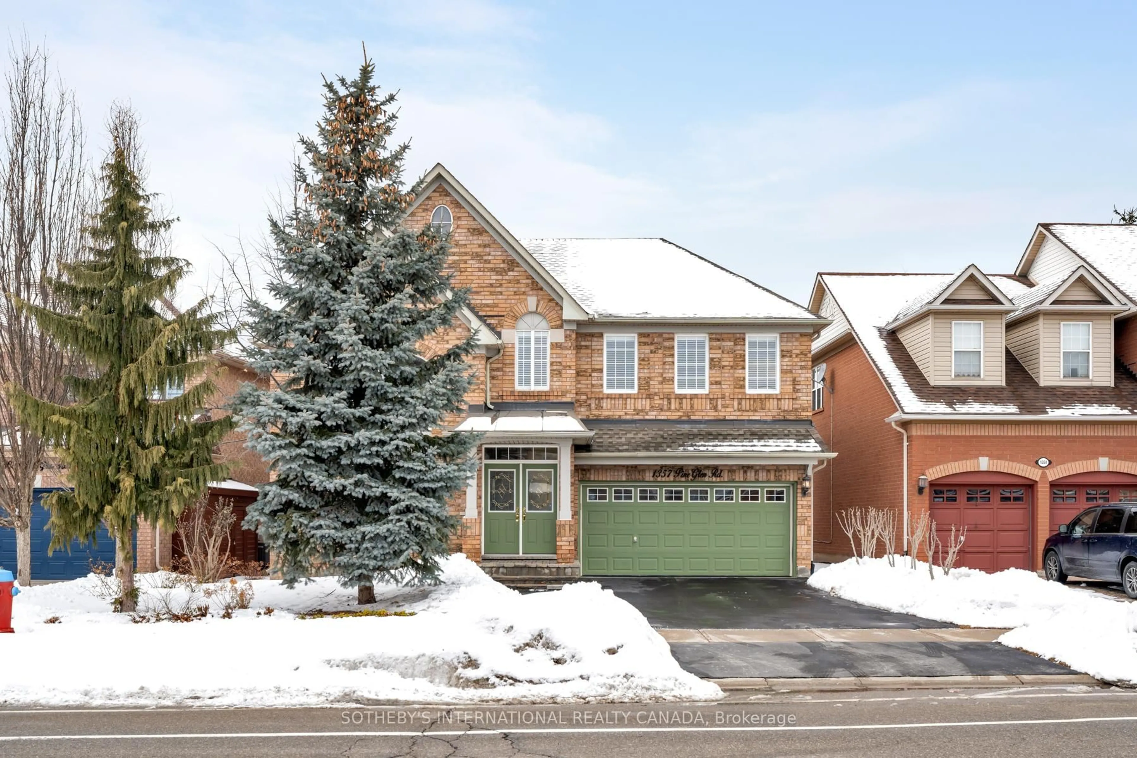 Home with brick exterior material, street for 1357 Pine Glen Rd, Oakville Ontario L6M 4C1
