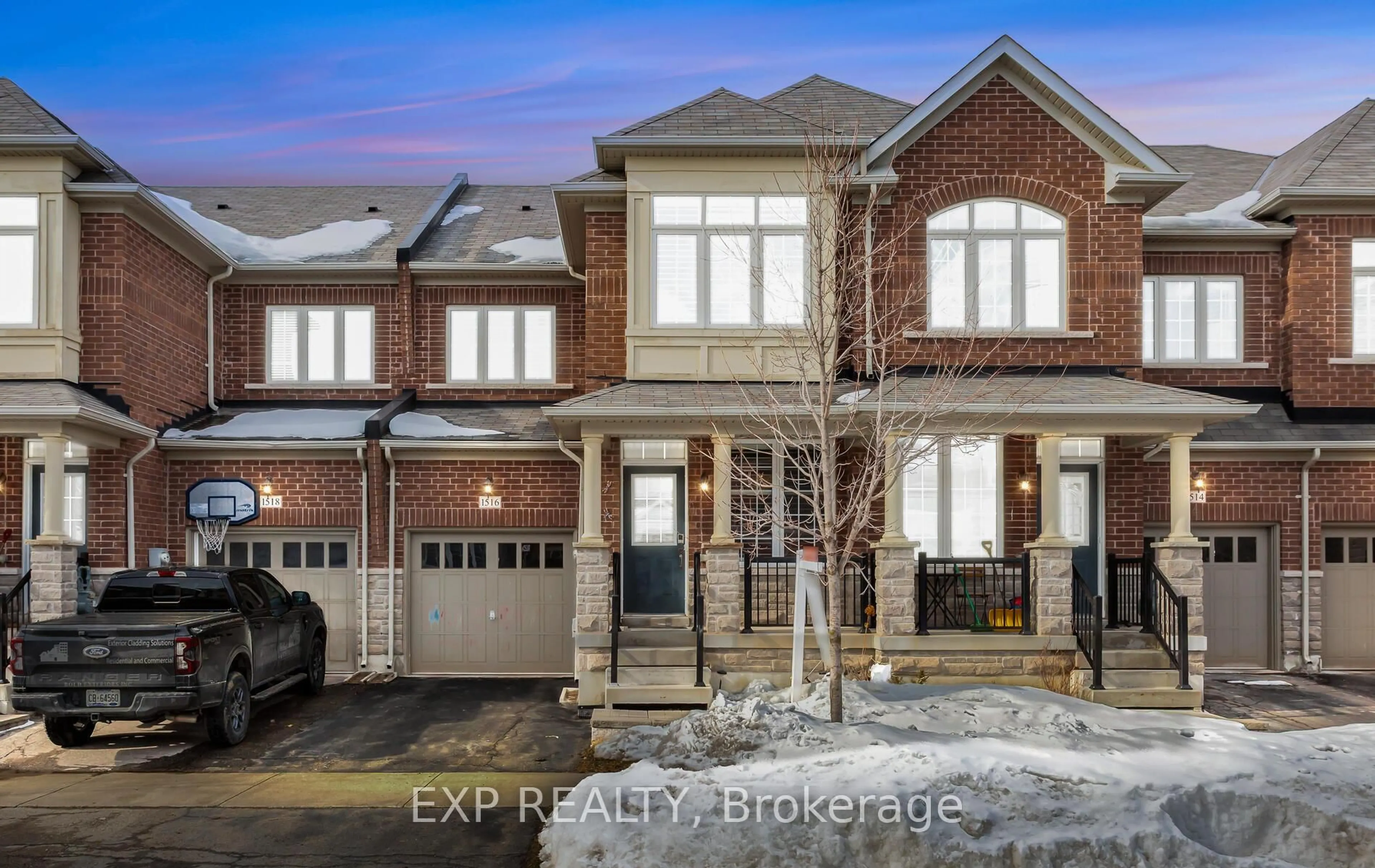 Home with brick exterior material, street for 1516 Haws Cres, Milton Ontario L9T 8V1